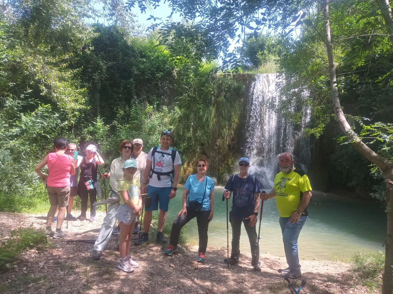 Inauguración del Sendero del Voluntariado de Ayerbe.