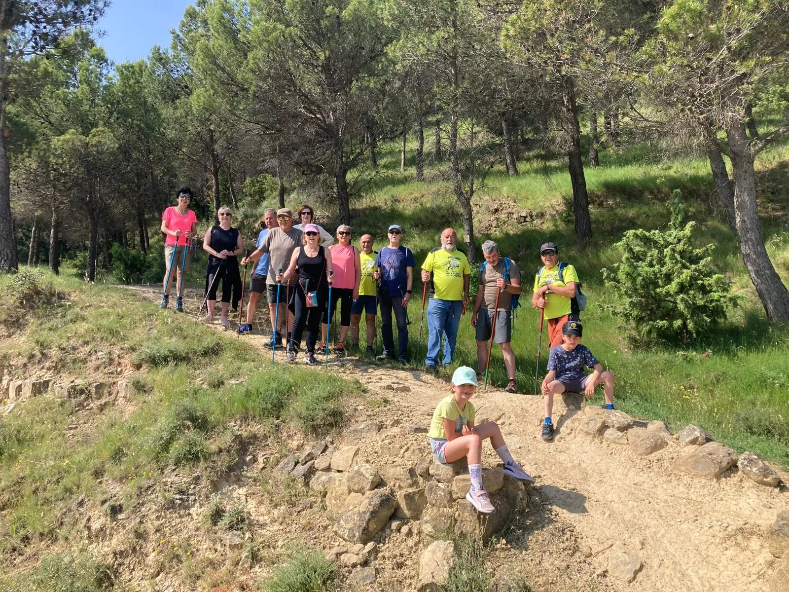 Inauguración del Sendero del Voluntariado de Ayerbe.