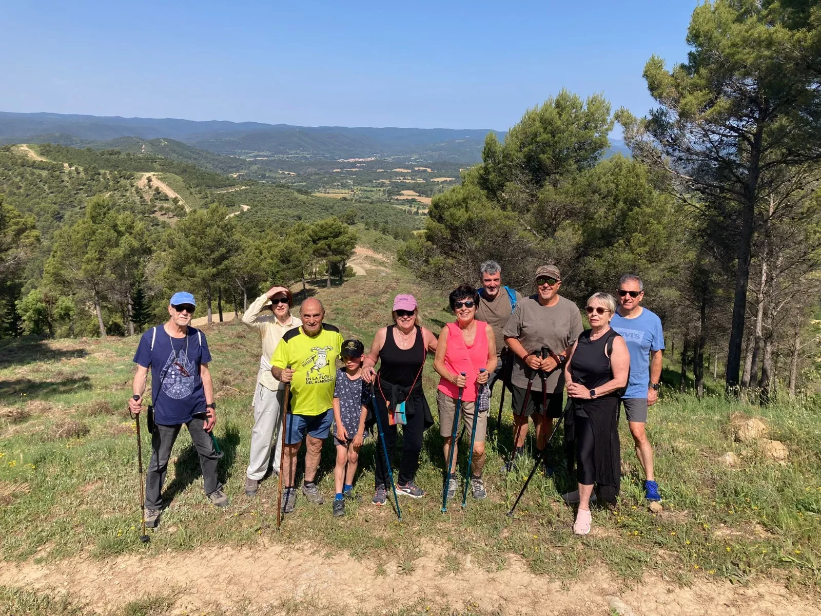 Inauguración del Sendero del Voluntariado de Ayerbe.