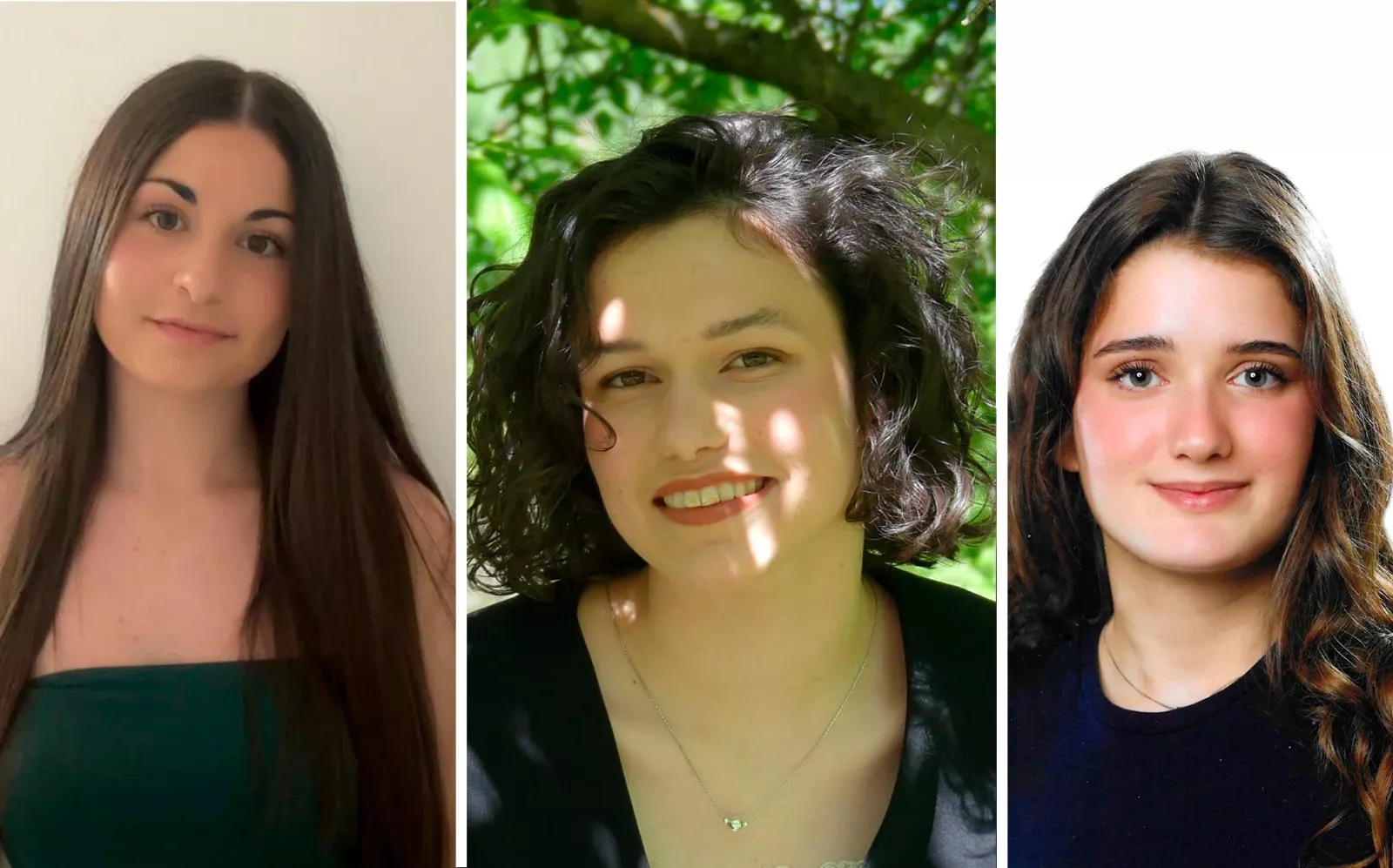 Andrea Baños, Regina Fumanal y Violeta Urchaga. Andrea Baños, Regina Fumanal y Violeta Urchaga.