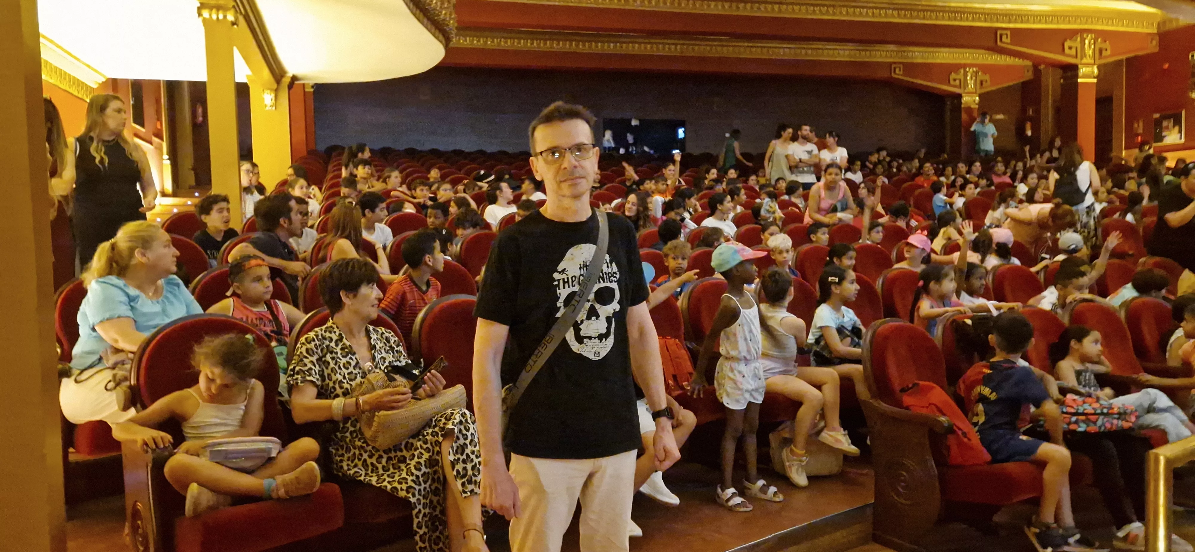 Luis Ezpeleta, en la sección Niños al Festival. Foto Myriam Martínez