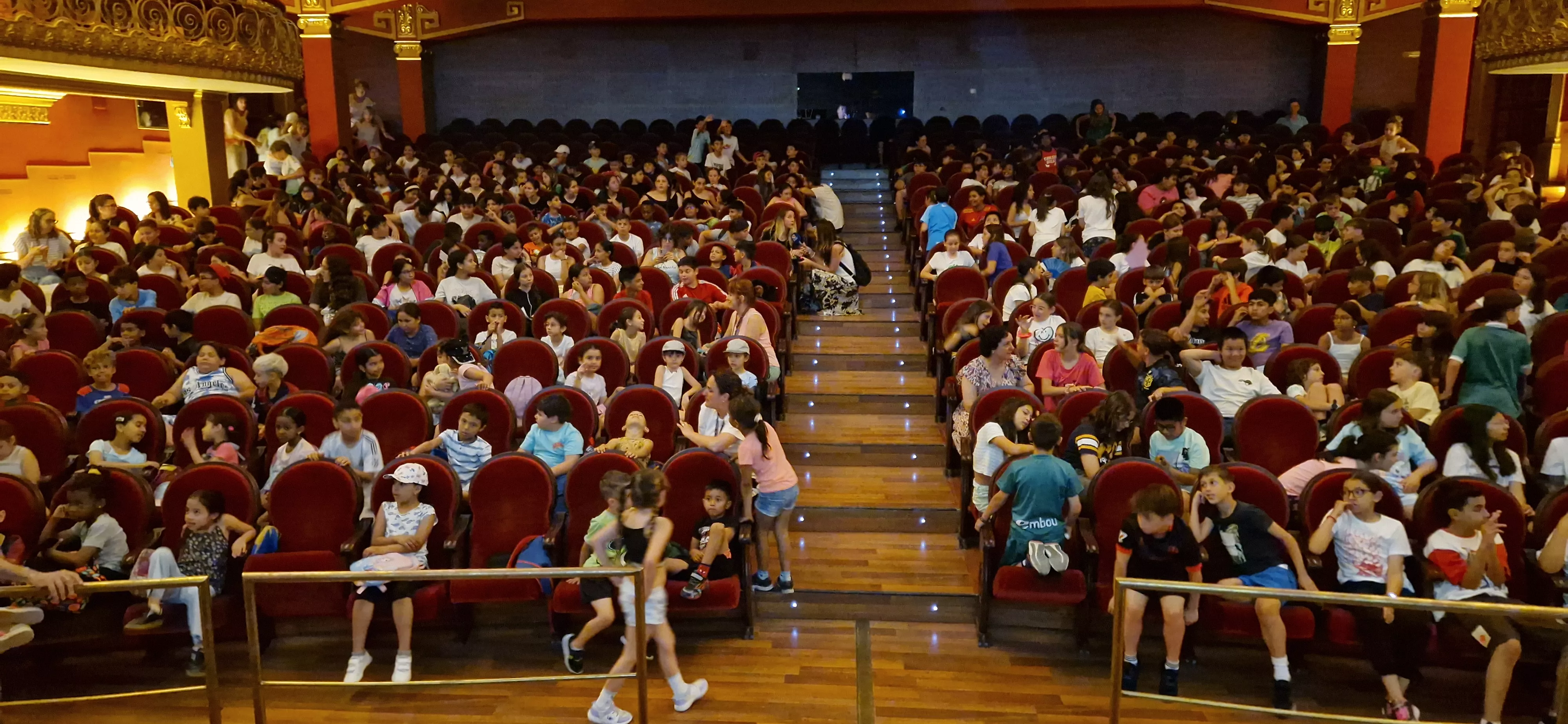 Sección niños al festival. Foto Myriam Martínez