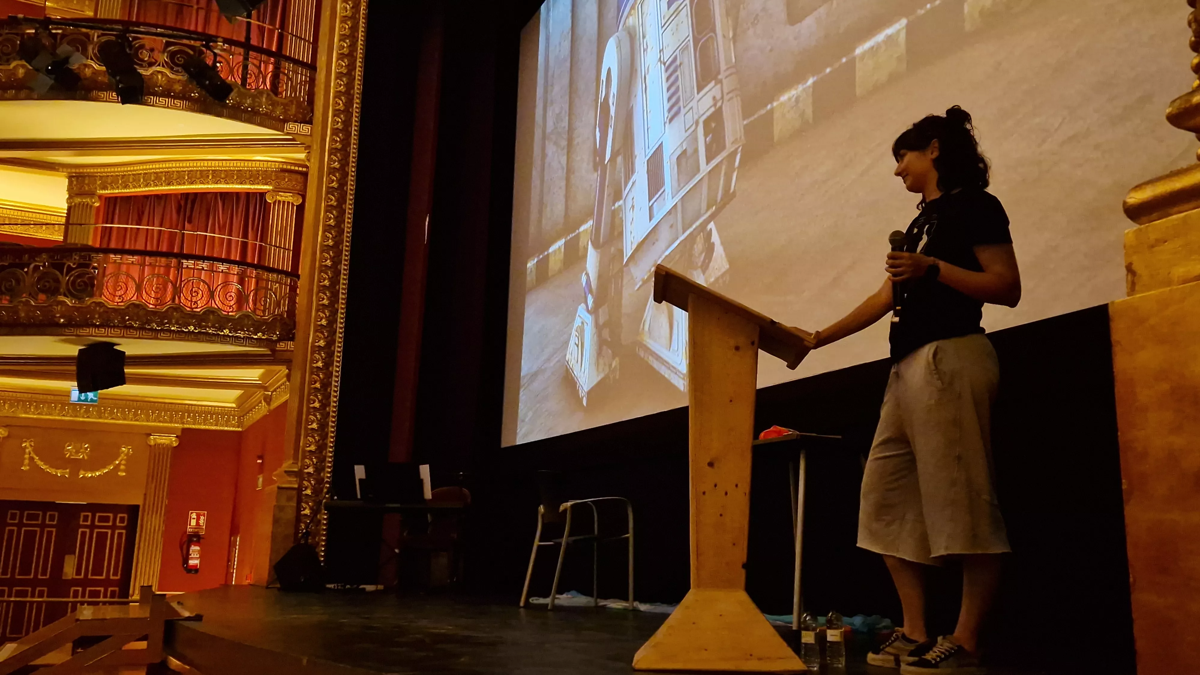 Sección niños al festival. Foto Myriam Martínez