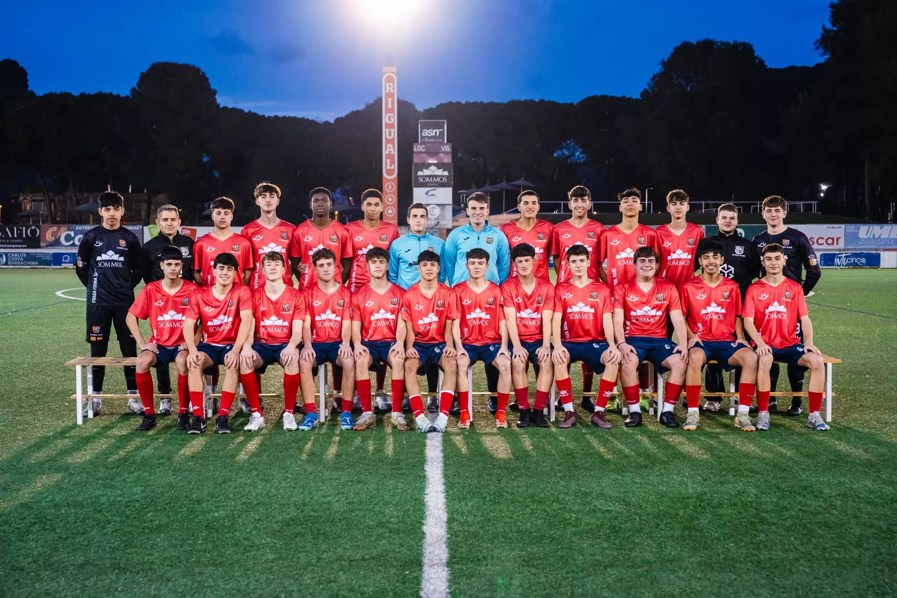 Fraga Fútbol Base Juvenil.