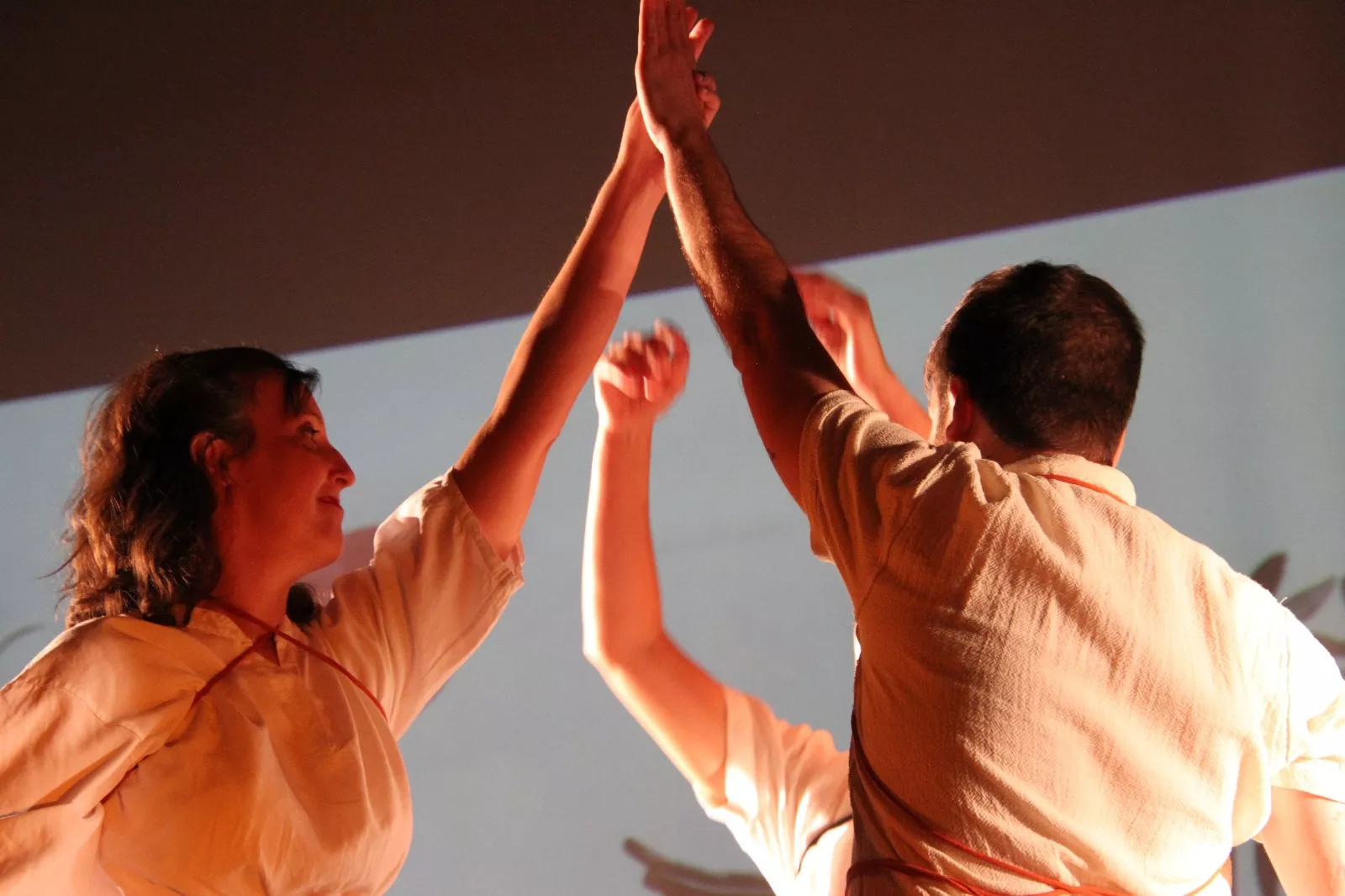 Grupo de danza de Nuria Bolea en la Muestra Joven. Foto Carlos Neofato
