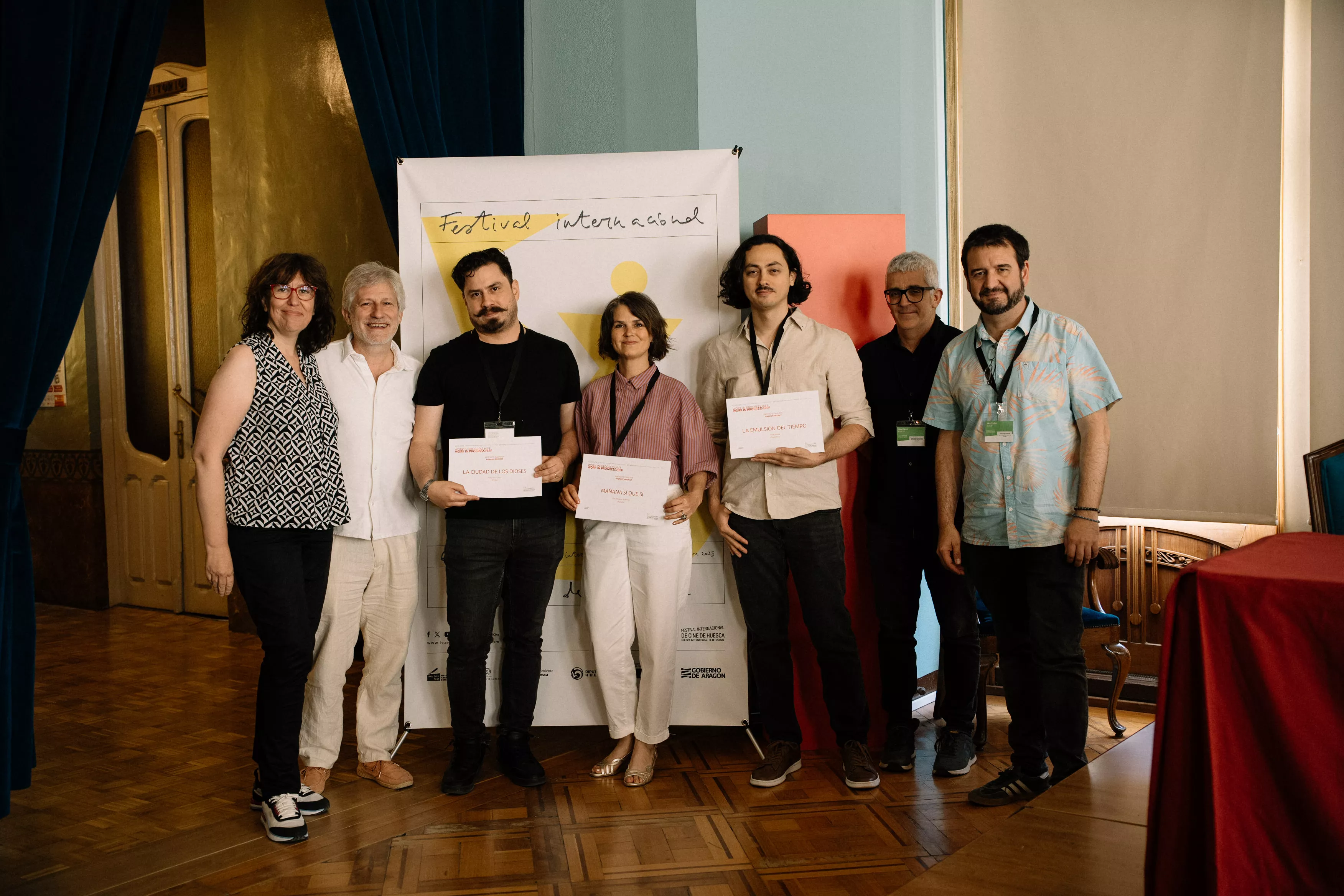 Primera edición de la convocatoria ‘Work in Progress’. Foto Festival de Cine de Huesca