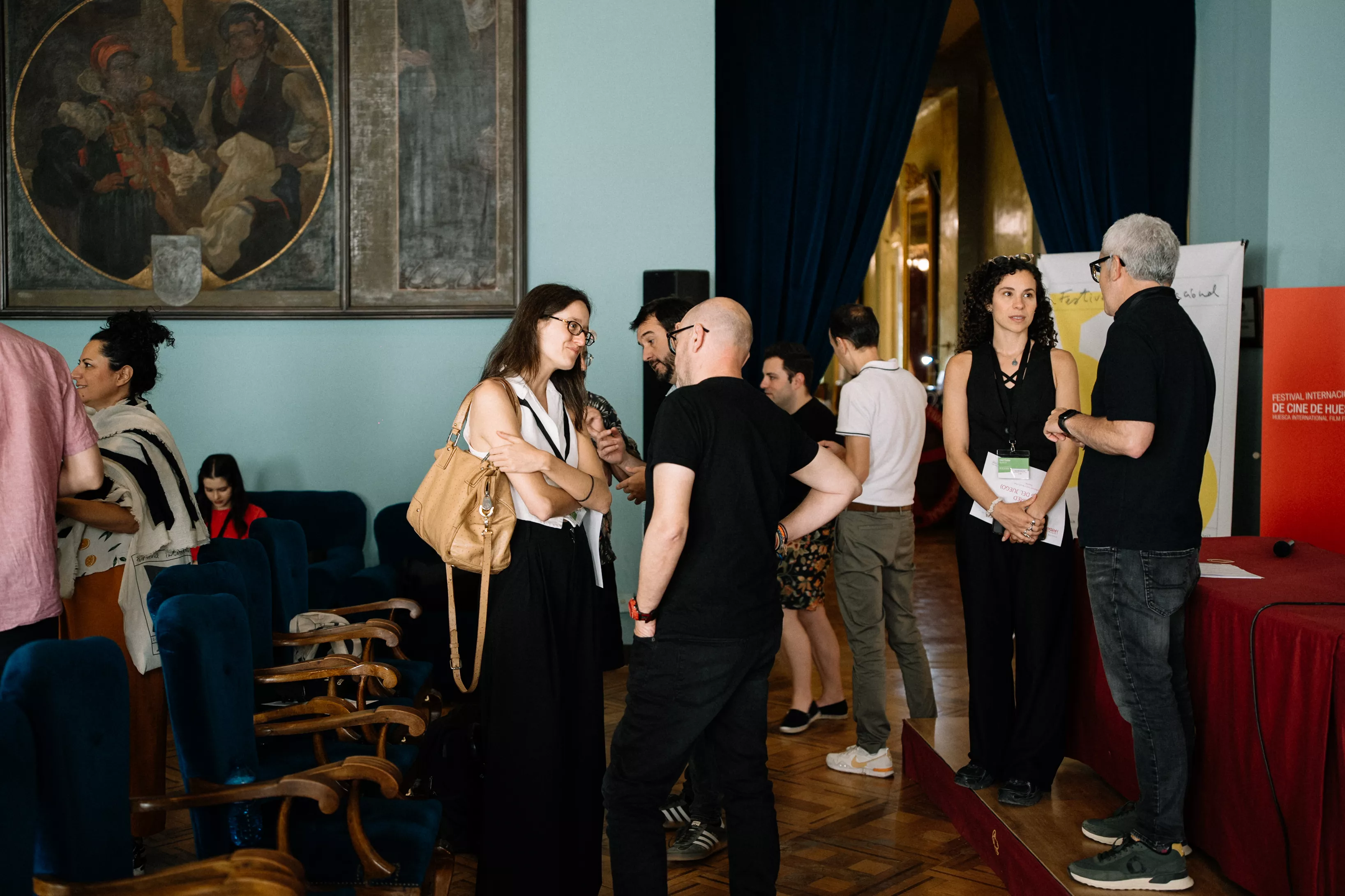 Primera edición de la convocatoria ‘Work in Progress’. Foto Festival de Cine de Huesca