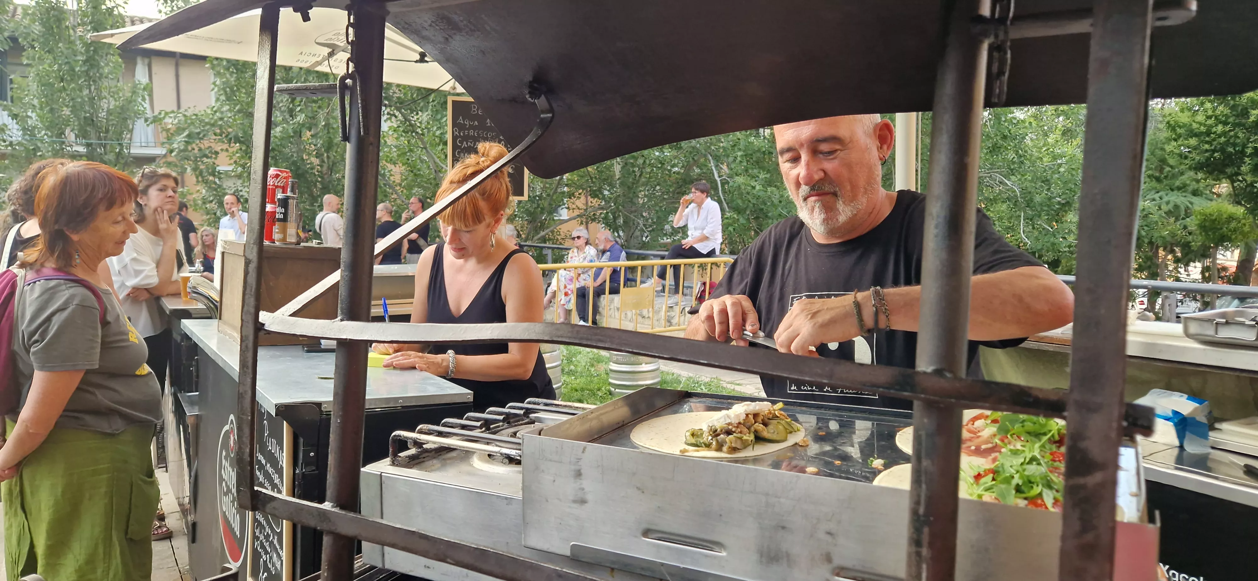 Sesión de gastrocine del Festival de Cine de Huesca. Foto Myriam Martínez