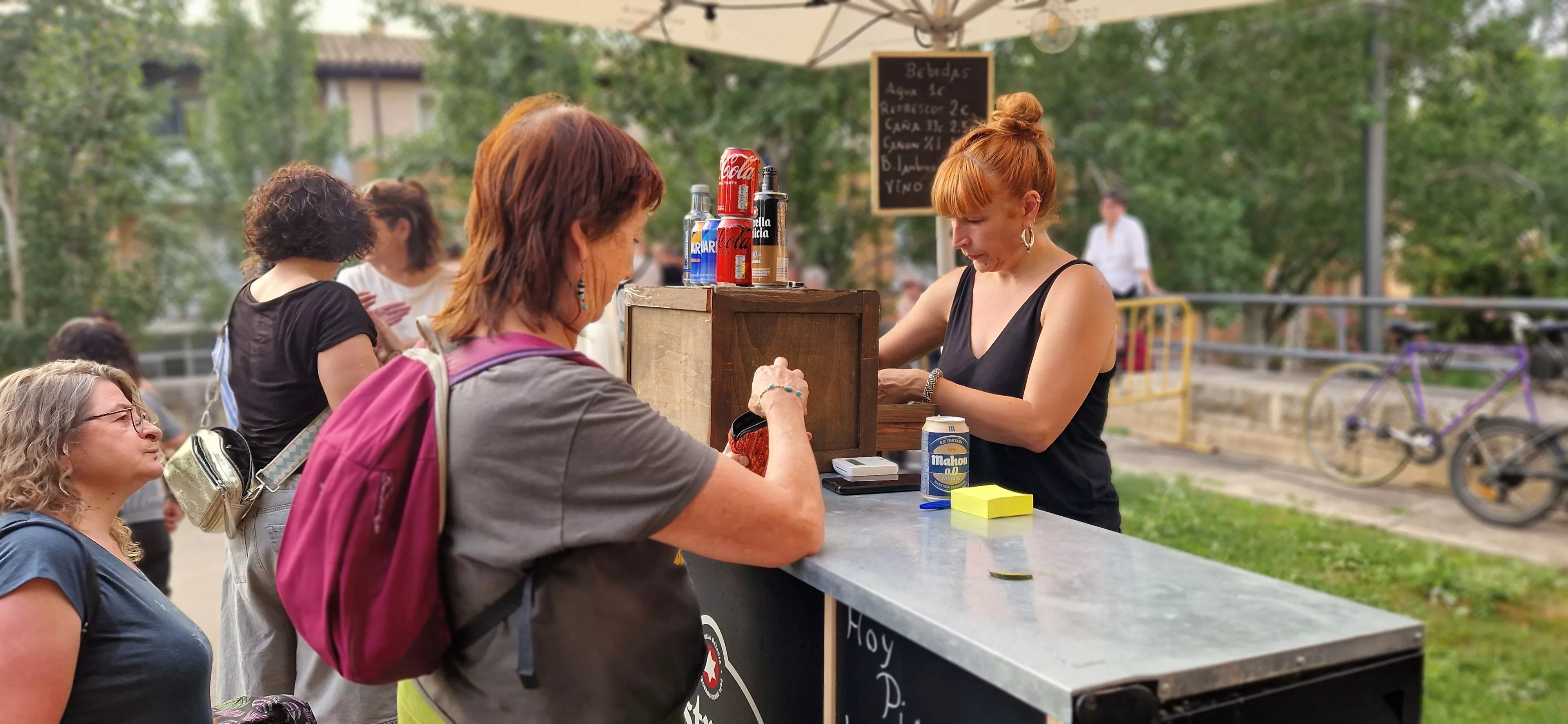 Sesión de gastrocine del Festival de Cine de Huesca. Foto Myriam Martínez