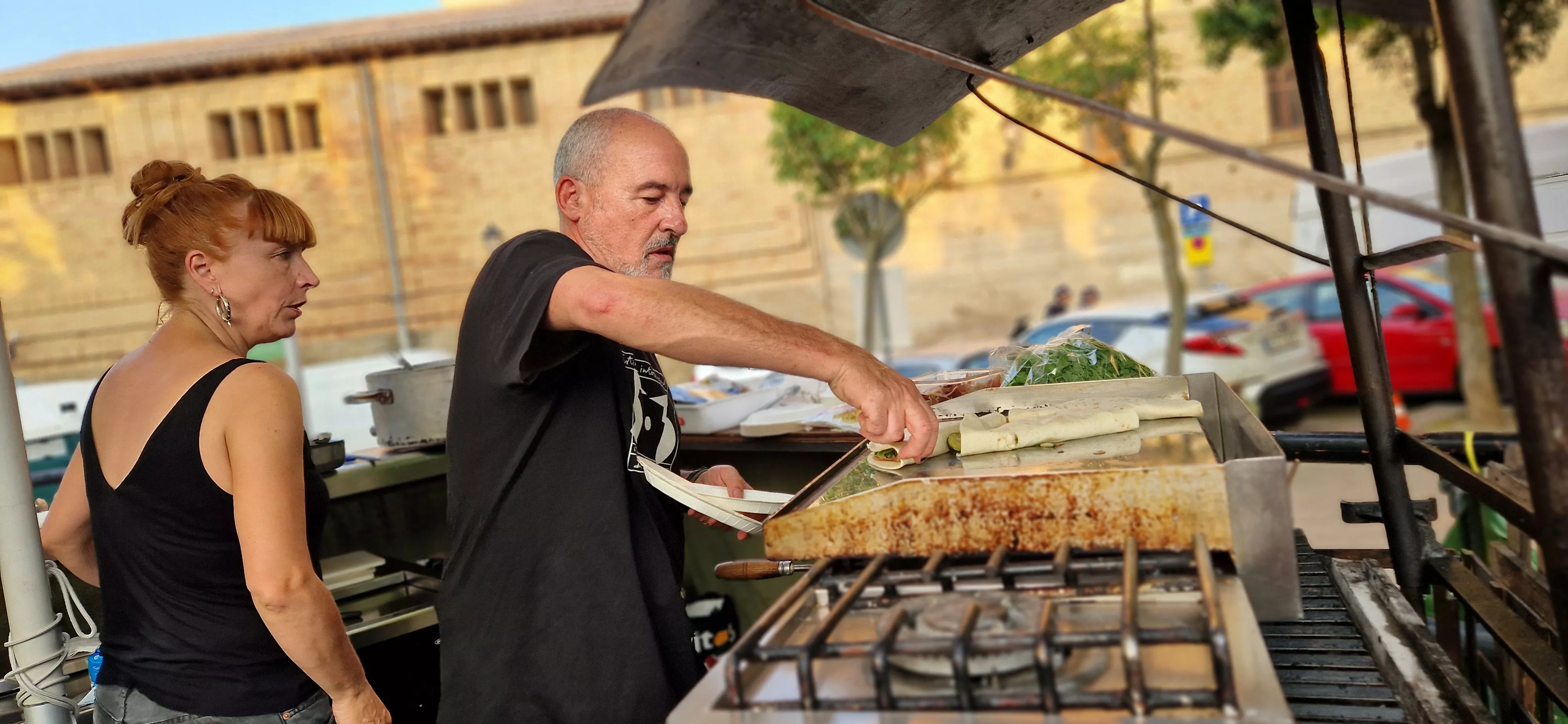 Sesión de gastrocine del Festival de Cine de Huesca. Foto Myriam Martínez