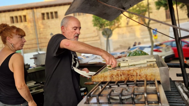 Sesión de gastrocine del Festival de Cine de Huesca. Foto Myriam Martínez