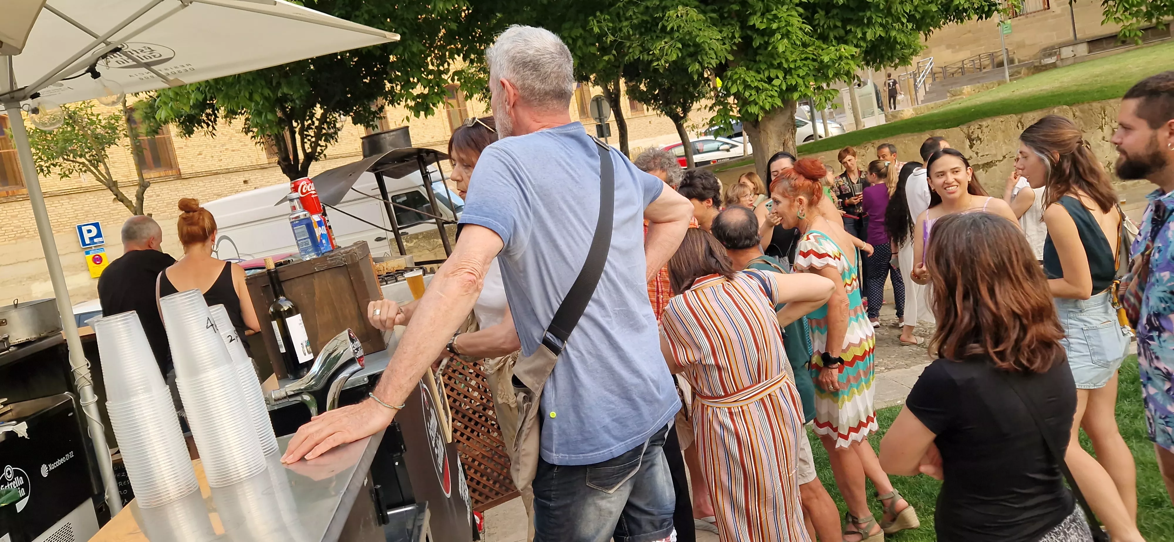 Sesión de gastrocine del Festival de Cine de Huesca. Foto Myriam Martínez