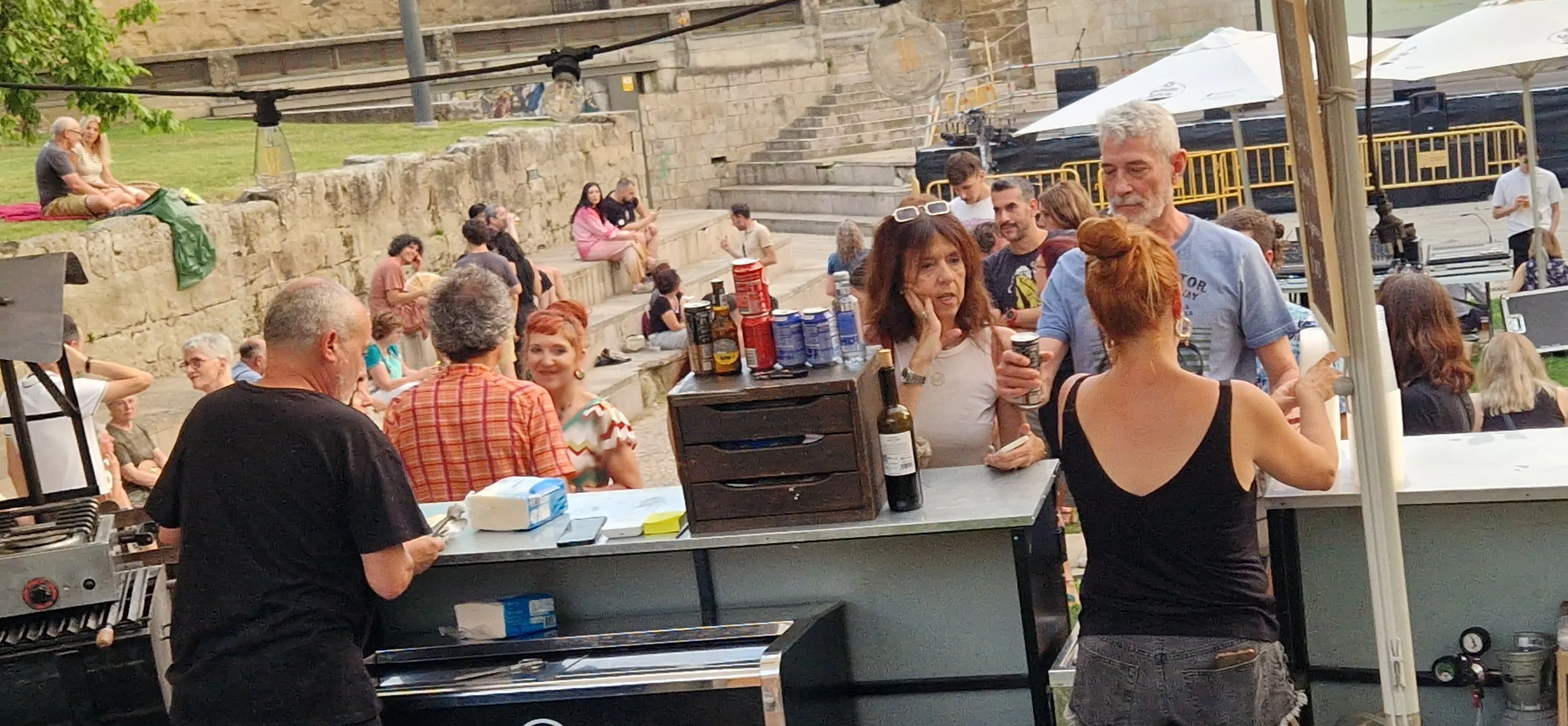 Sesión de gastrocine del Festival de Cine de Huesca. Foto Myriam Martínez