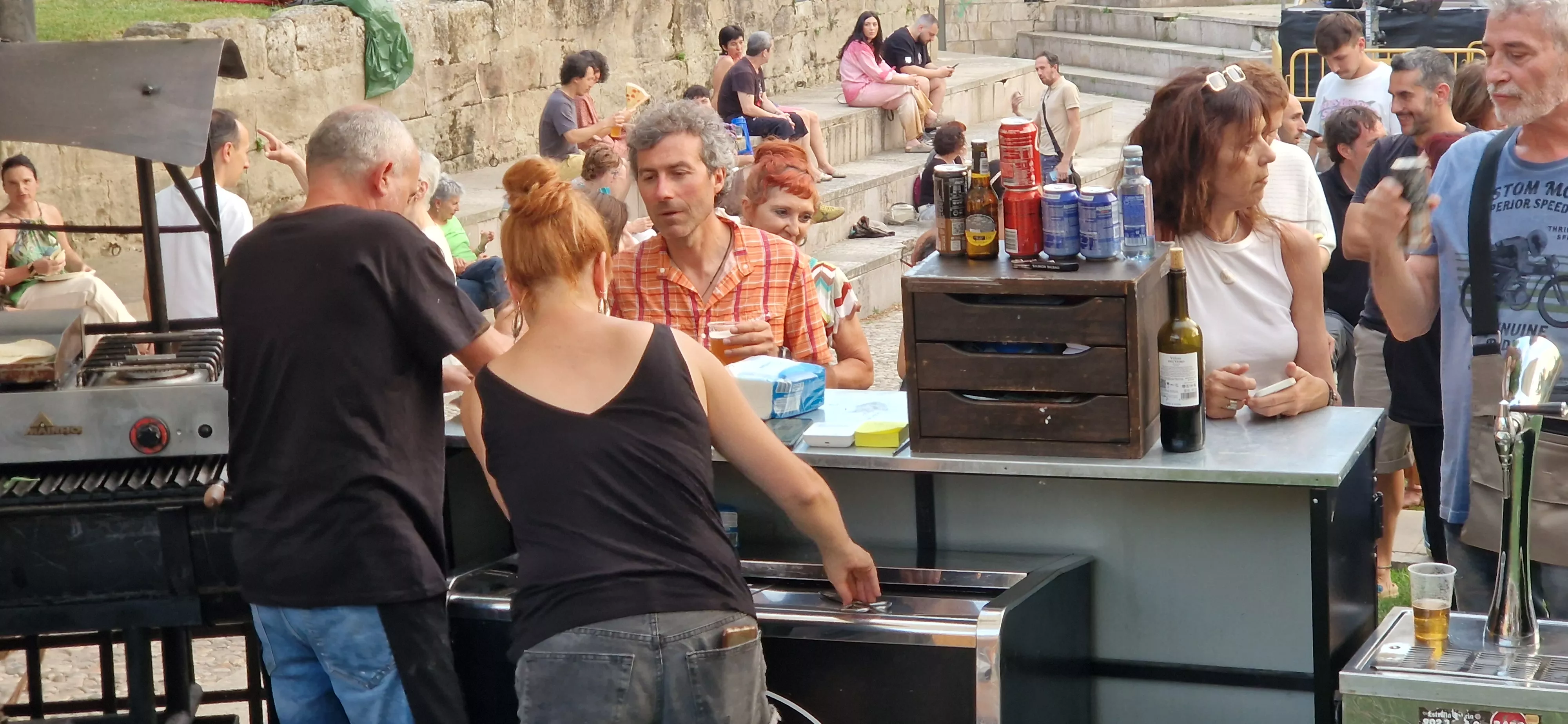 Sesión de gastrocine del Festival de Cine de Huesca. Foto Myriam Martínez