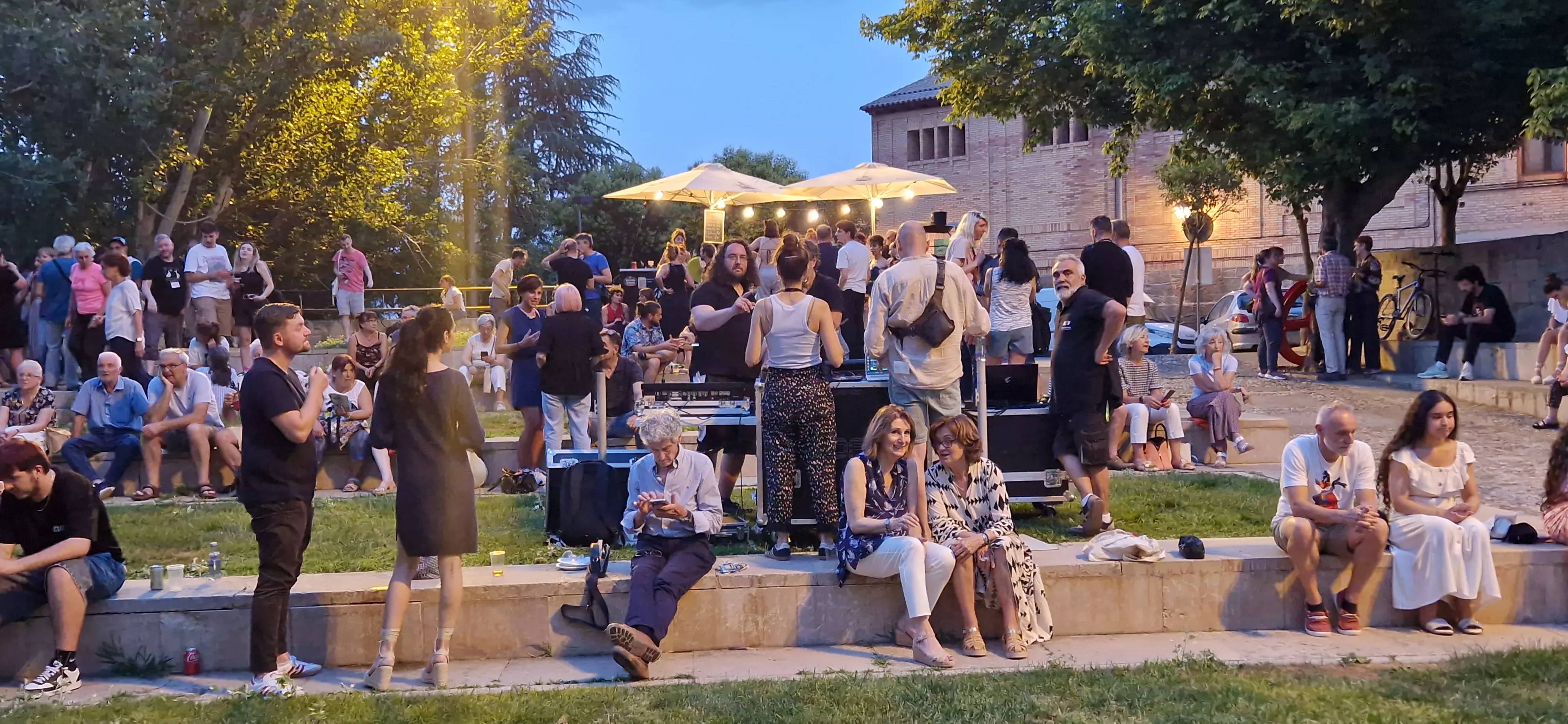 Sesión de gastrocine del Festival de Cine de Huesca. Foto Myriam Martínez