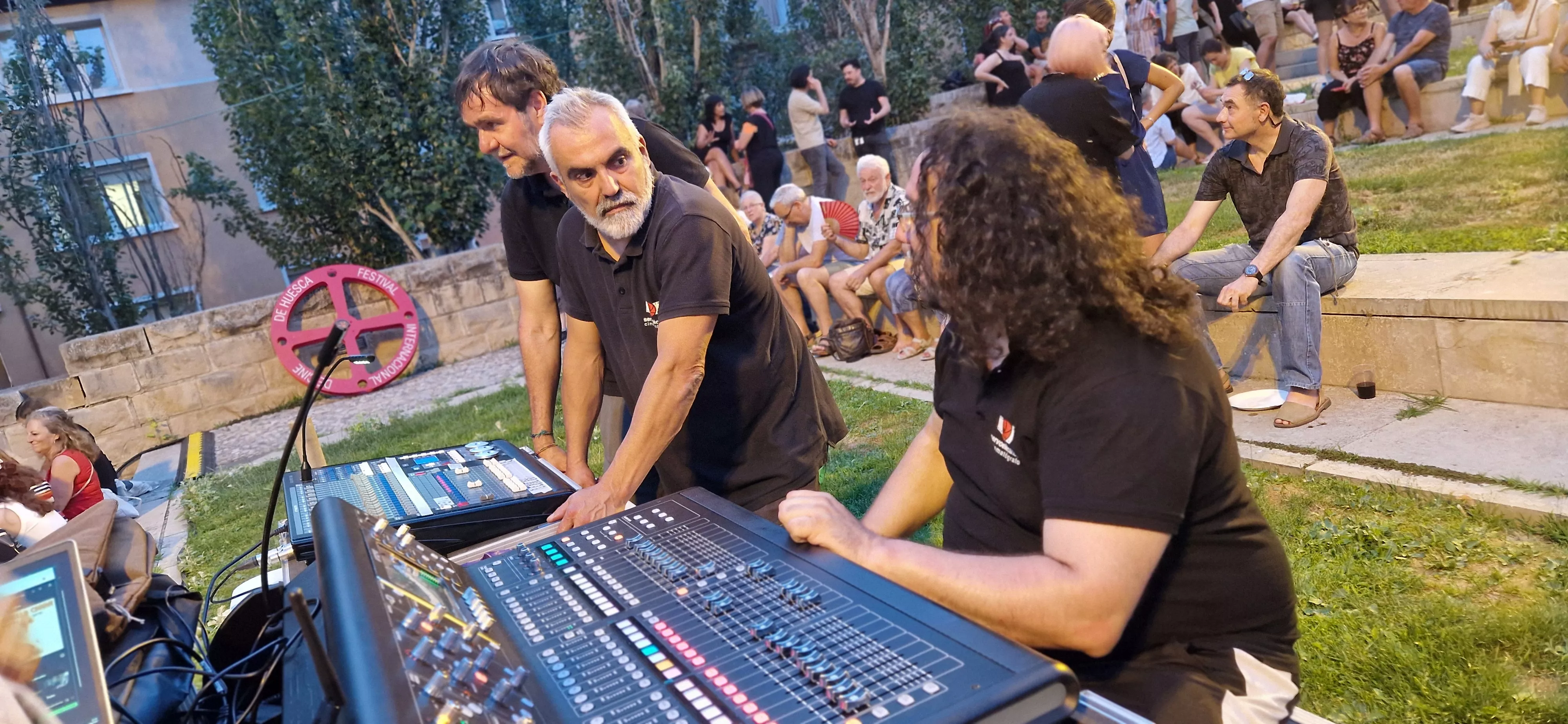 Sesión de gastrocine del Festival de Cine de Huesca. Foto Myriam Martínez