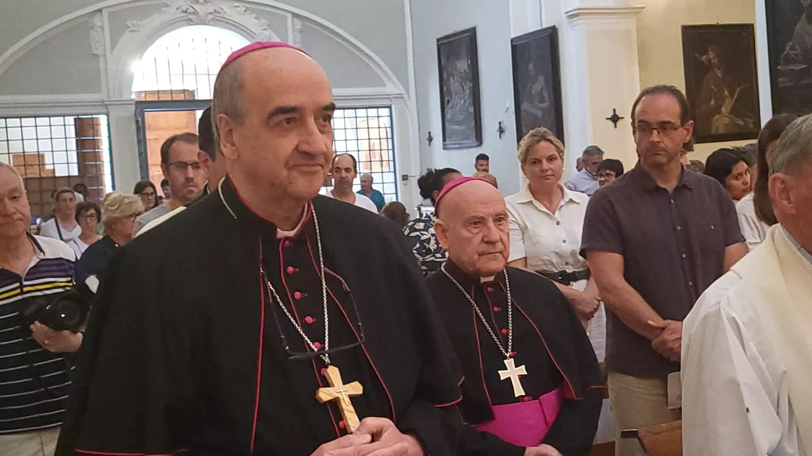 Profesión de fe y juramento de fidelidad del padre Pedro Aguado Cuesta en el Santuario de Salas y de la Huerta