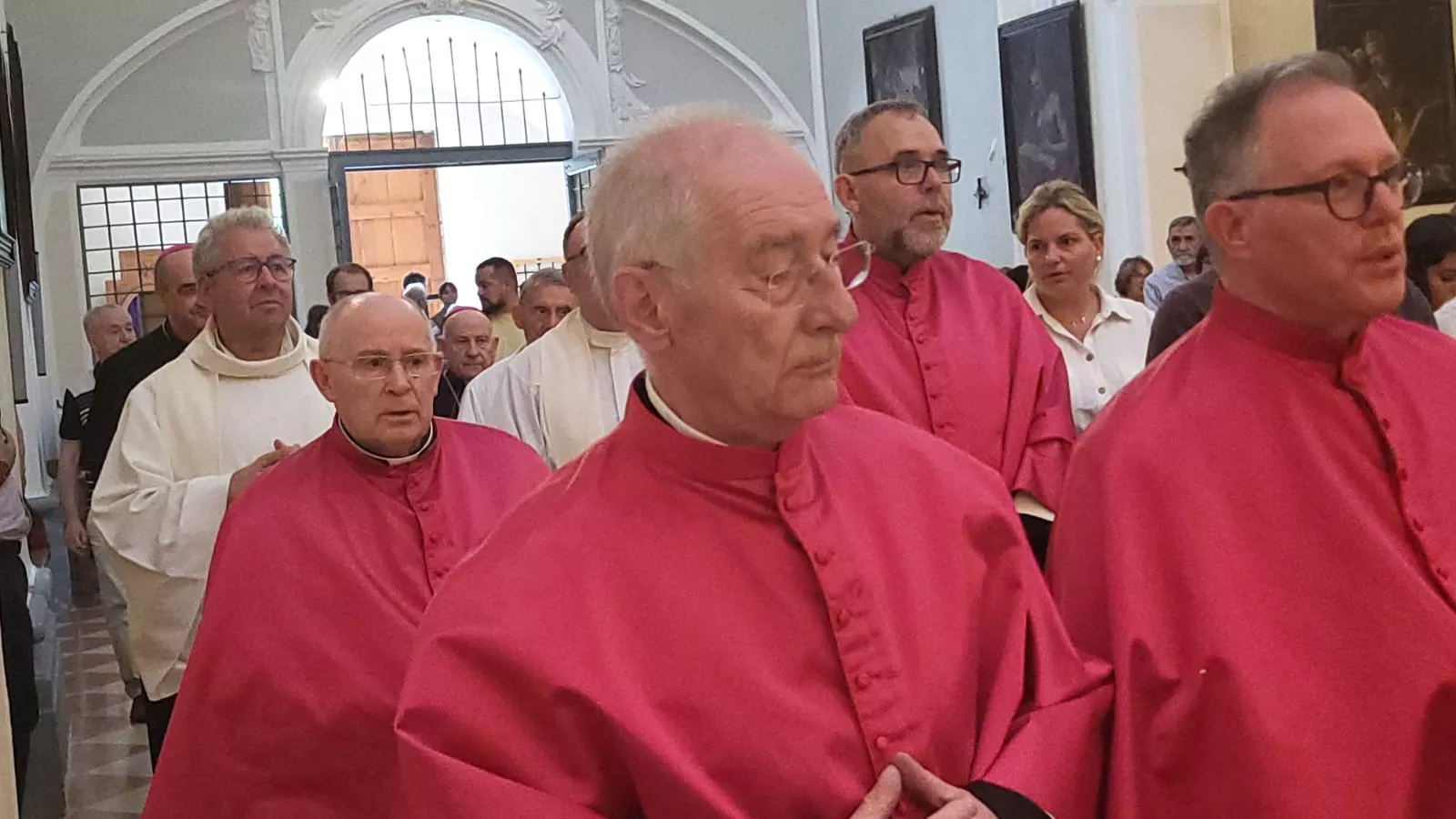 Profesión de fe y juramento de fidelidad del padre Pedro Aguado Cuesta en el Santuario de Salas y de la Huerta