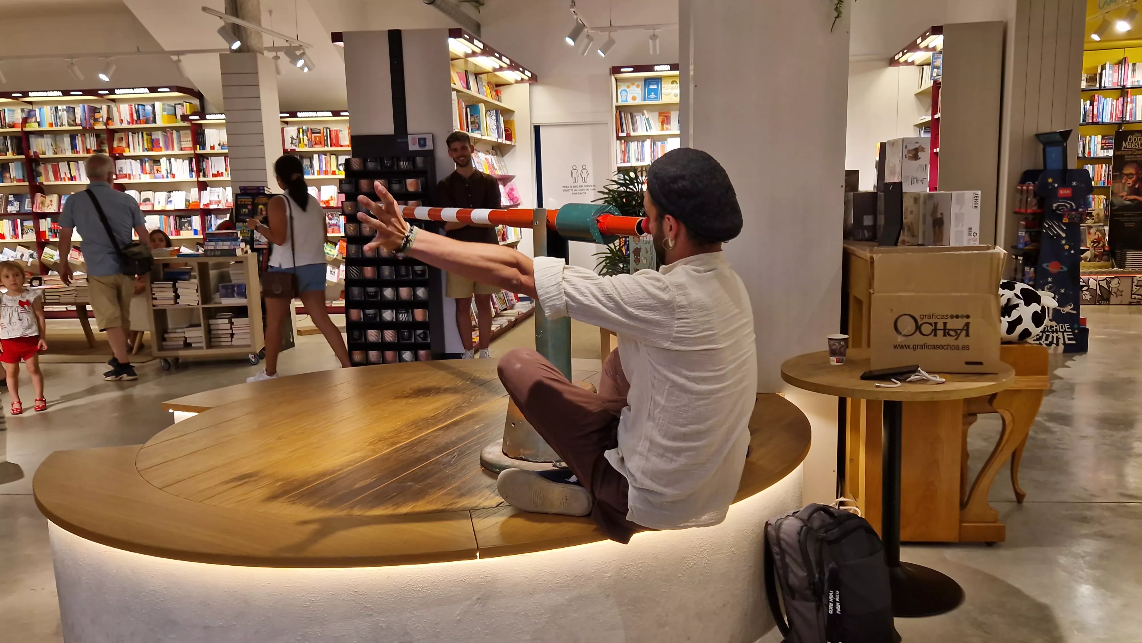 Valentia nuestra cultura contada, con Guillermo Gorría. Foto Myriam Martínez