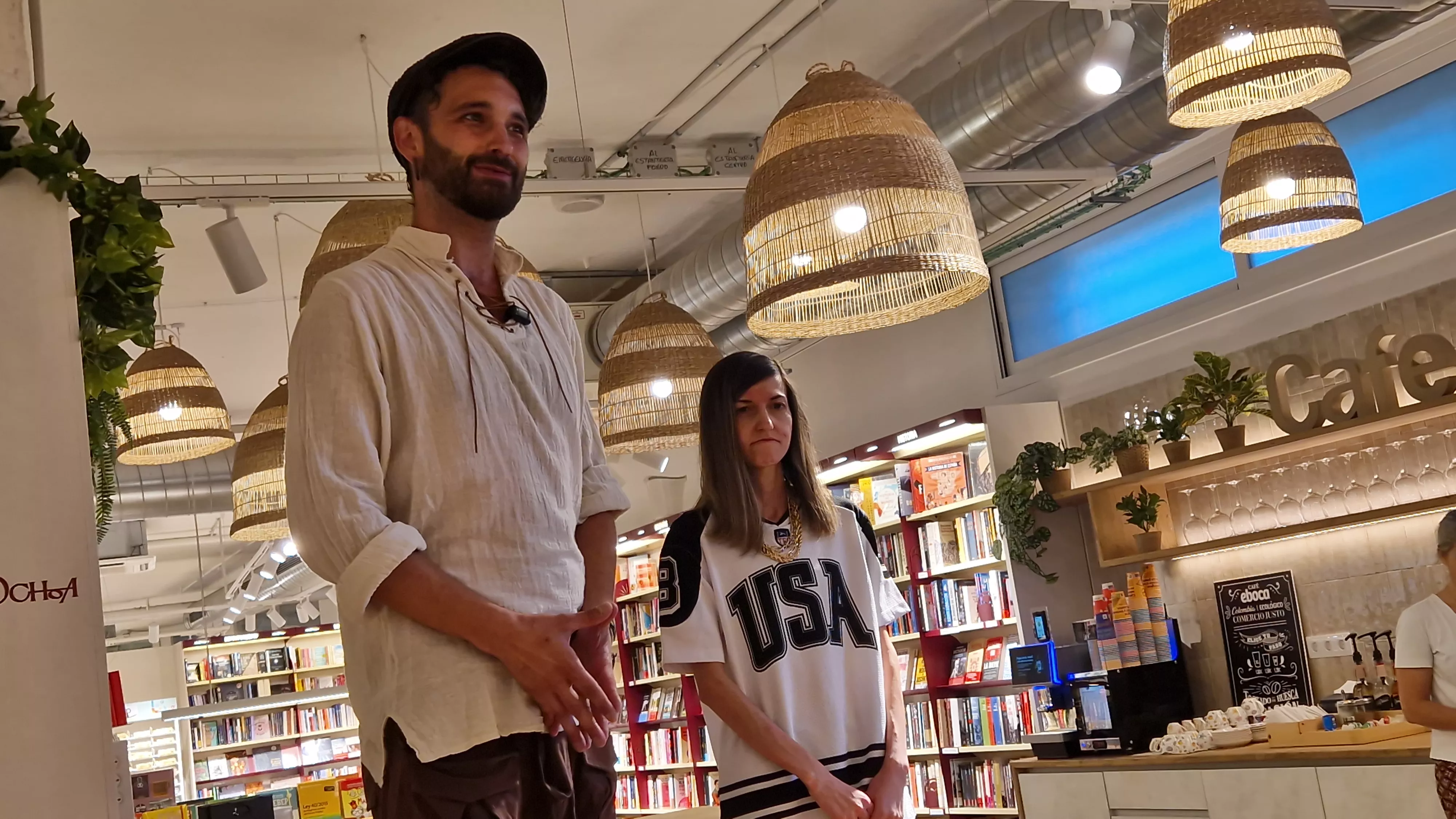 Valentia nuestra cultura contada, con Guillermo Gorría y María. Foto Myriam Martínez