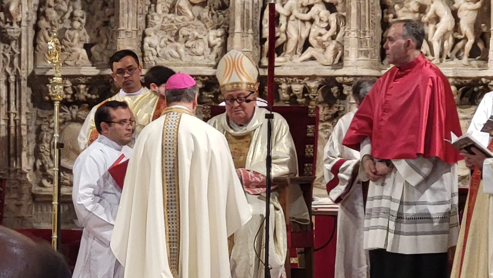 Ordenación Episcopal y toma de posesión del padre Pedro Aguado Cuesta