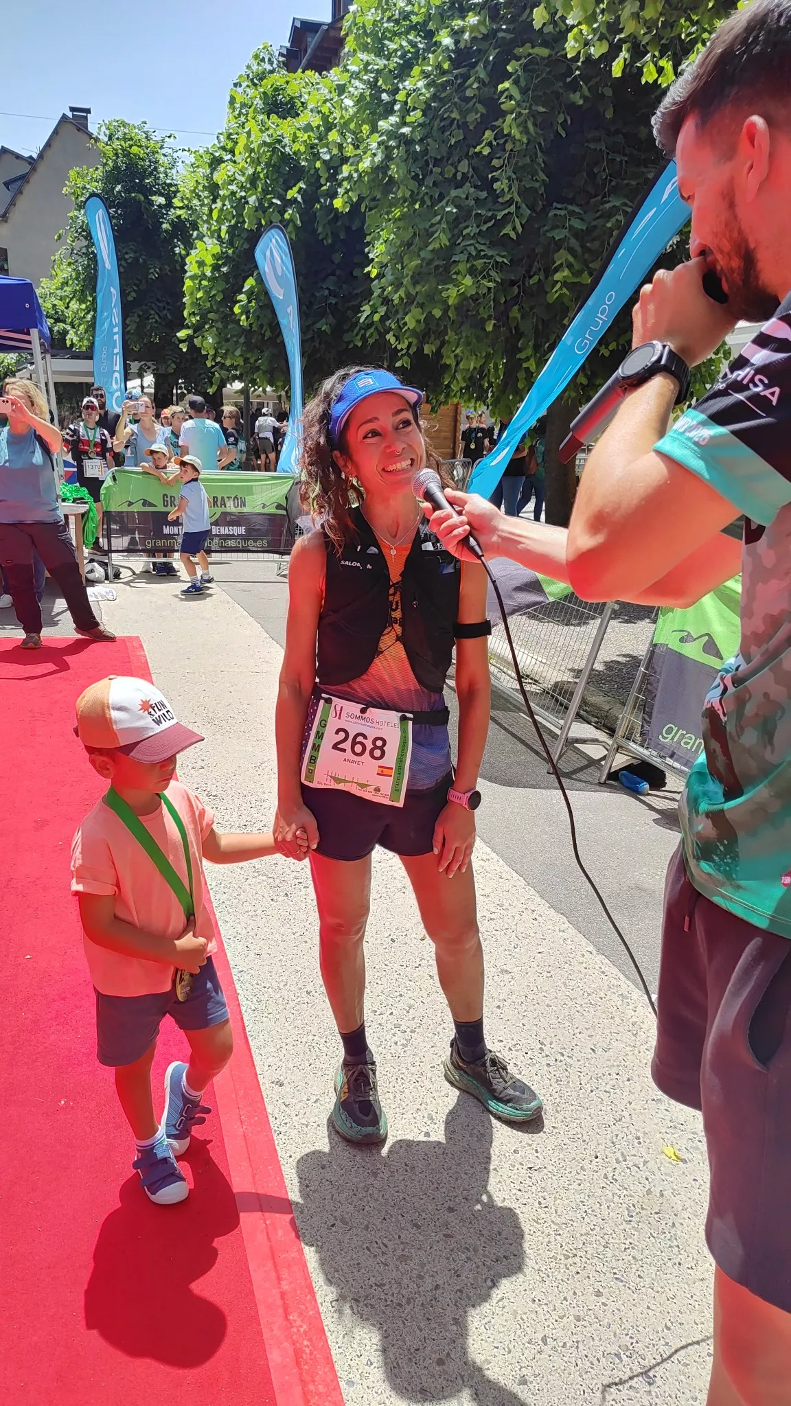 Gran Maratón Montañas de Benasque. Anayet Gracia, segunda 42K