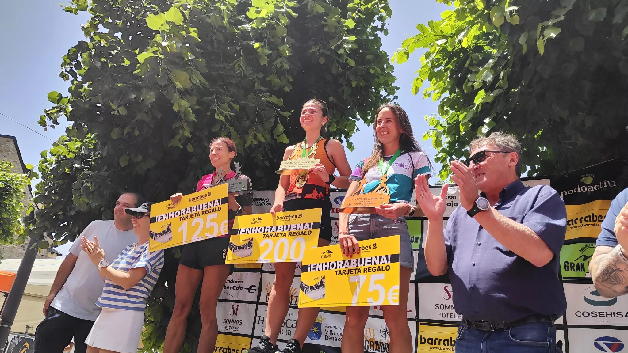 Gran Maratón Montañas de Benasque. Podio femenino 28