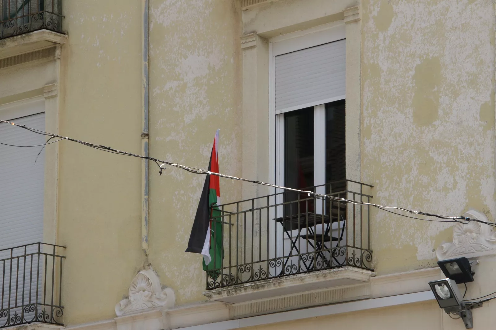 Marcha Nueno-Huesca por Palestina. Foto Carlos Neofato
