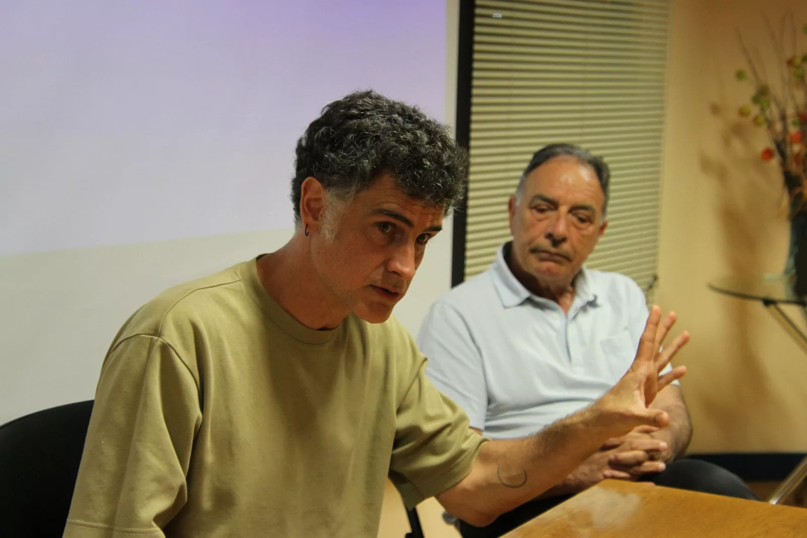 Jornada inaugural del ciclo "Día Orwell en Aragón 2025". Foto Carlos Neofato