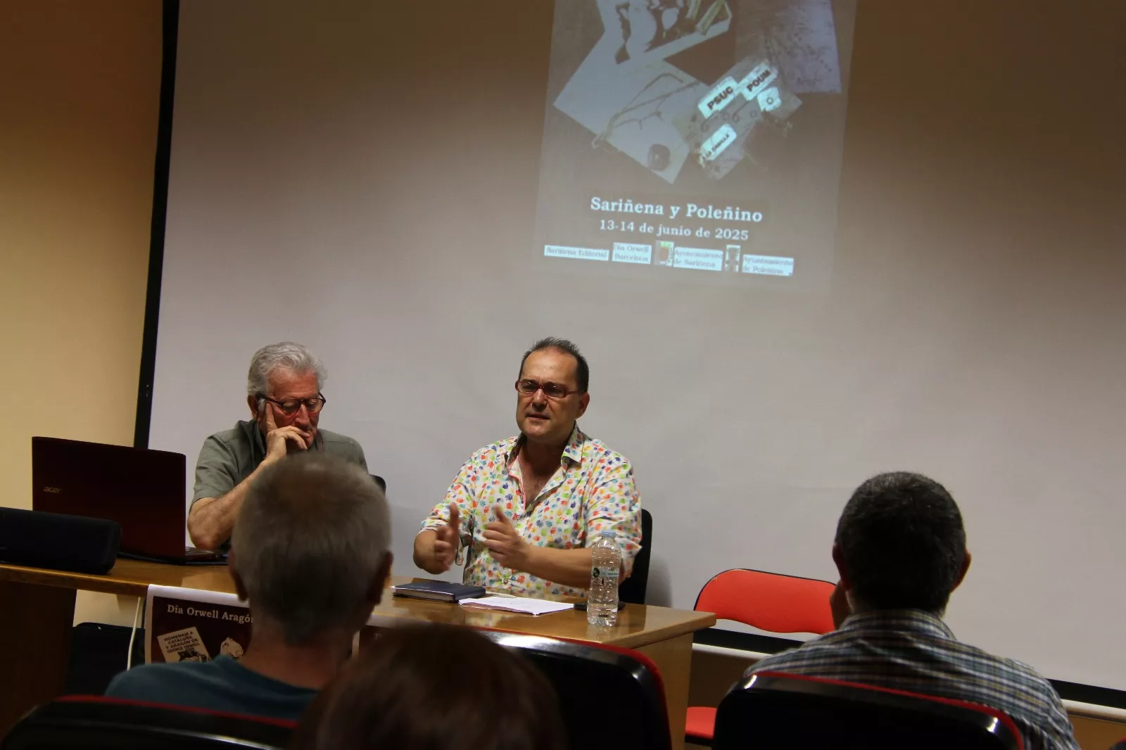 Jornada inaugural del ciclo "Día Orwell en Aragón 2025". Foto Carlos Neofato