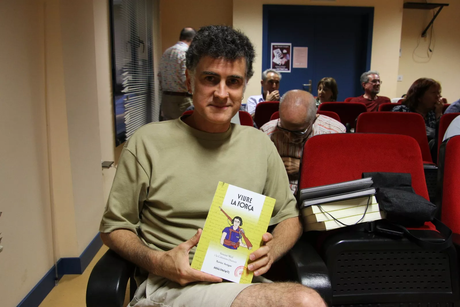 Jornada inaugural del ciclo "Día Orwell en Aragón 2025". Foto Carlos Neofato