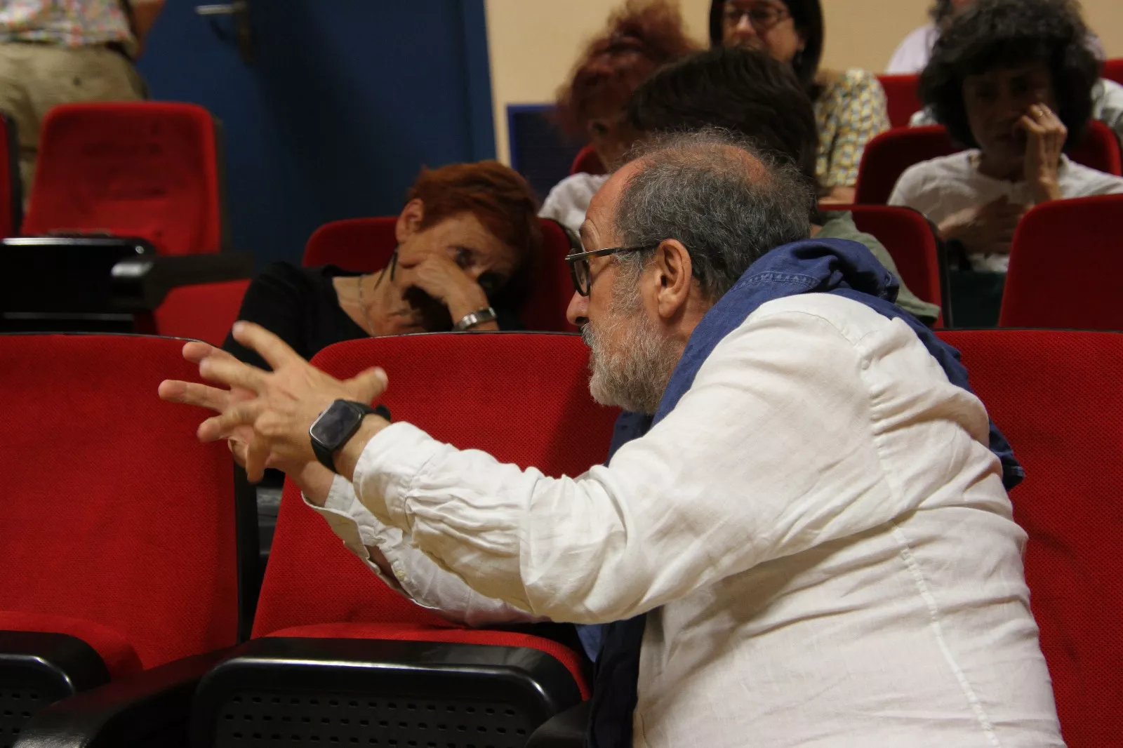 Jornada inaugural del ciclo "Día Orwell en Aragón 2025". Foto Carlos Neofato