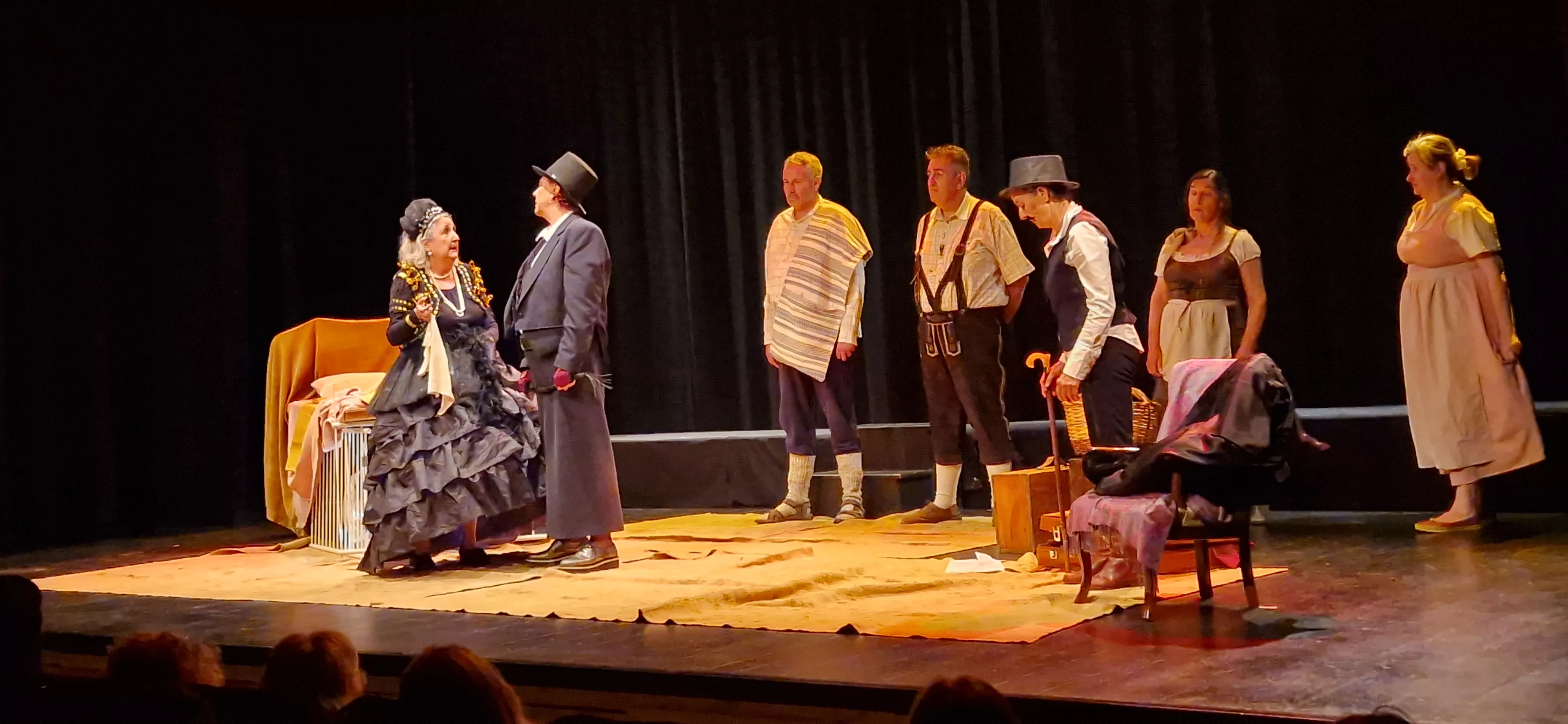 Alboroque Teatro en la Muestra Joven 2025. Foto Myriam Martínez 