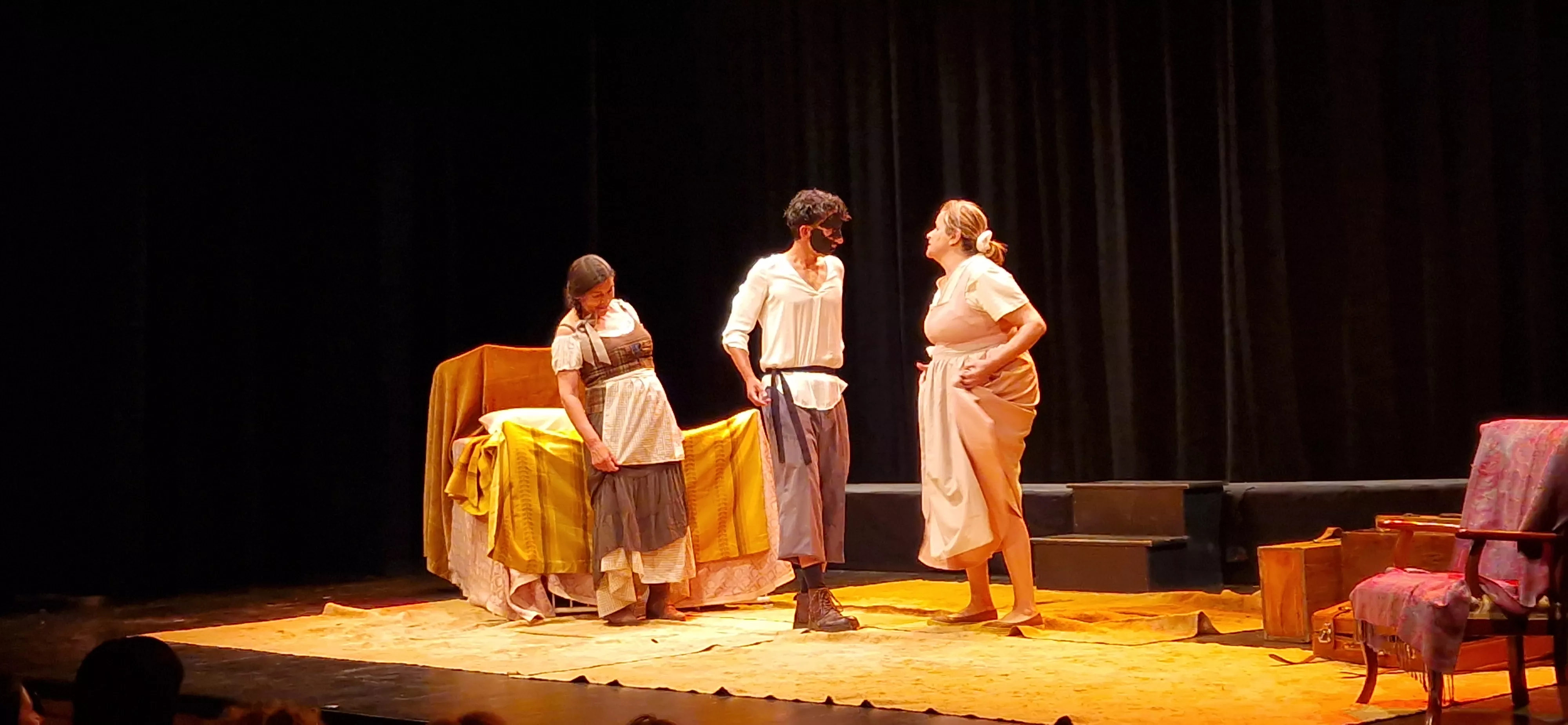 Alboroque Teatro en la Muestra Joven 2025. Foto Myriam Martínez 