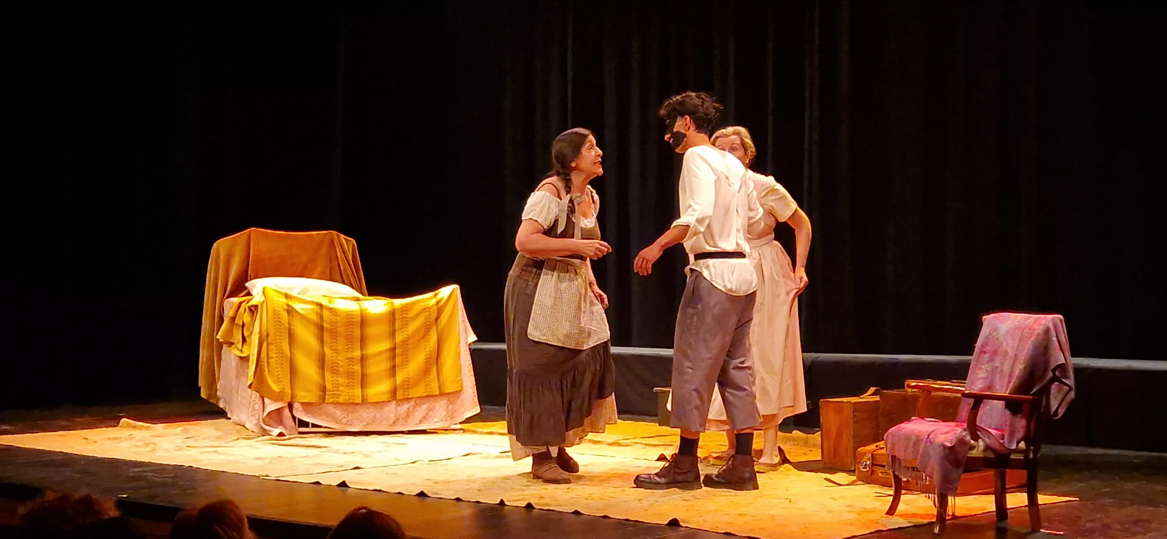 Alboroque Teatro en la Muestra Joven 2025. Foto Myriam Martínez 