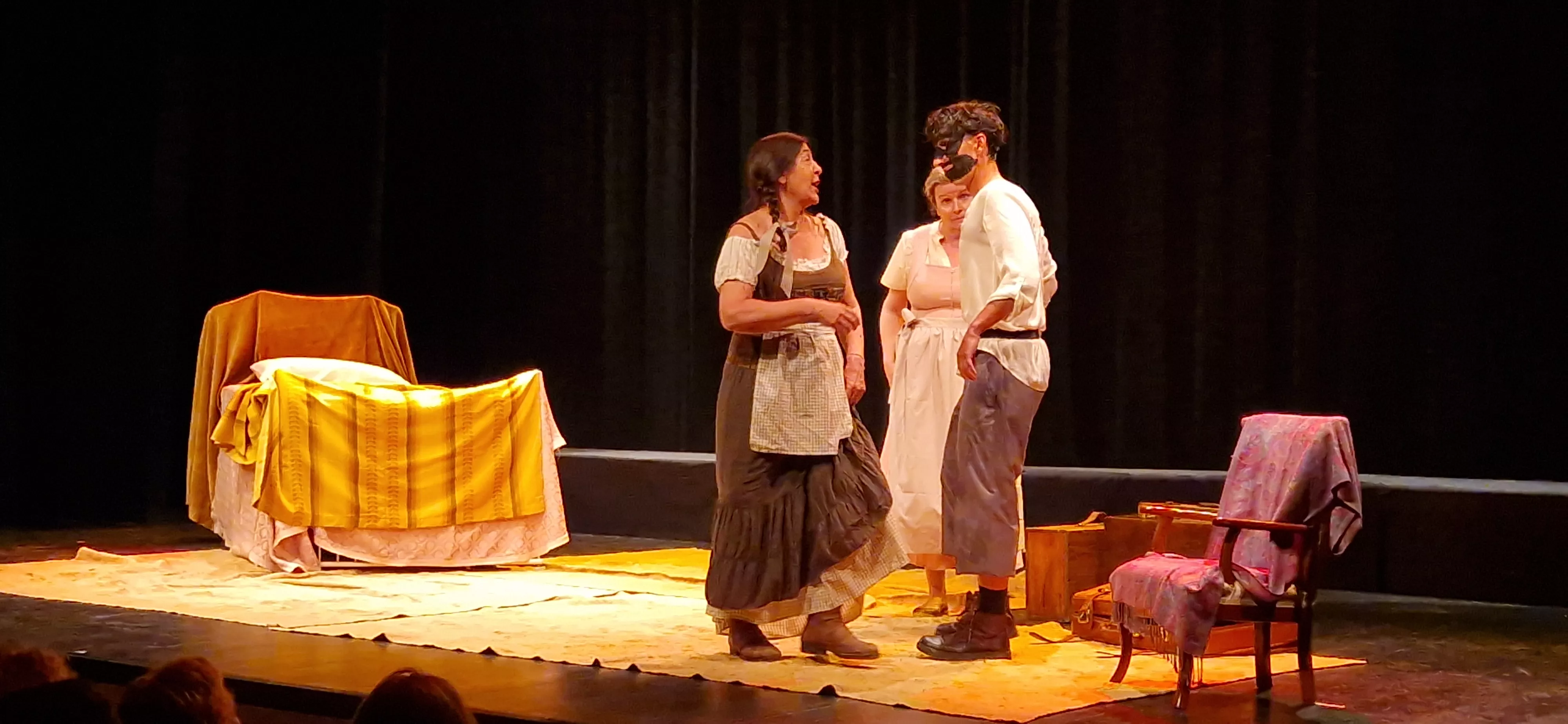 Alboroque Teatro en la Muestra Joven 2025. Foto Myriam Martínez 