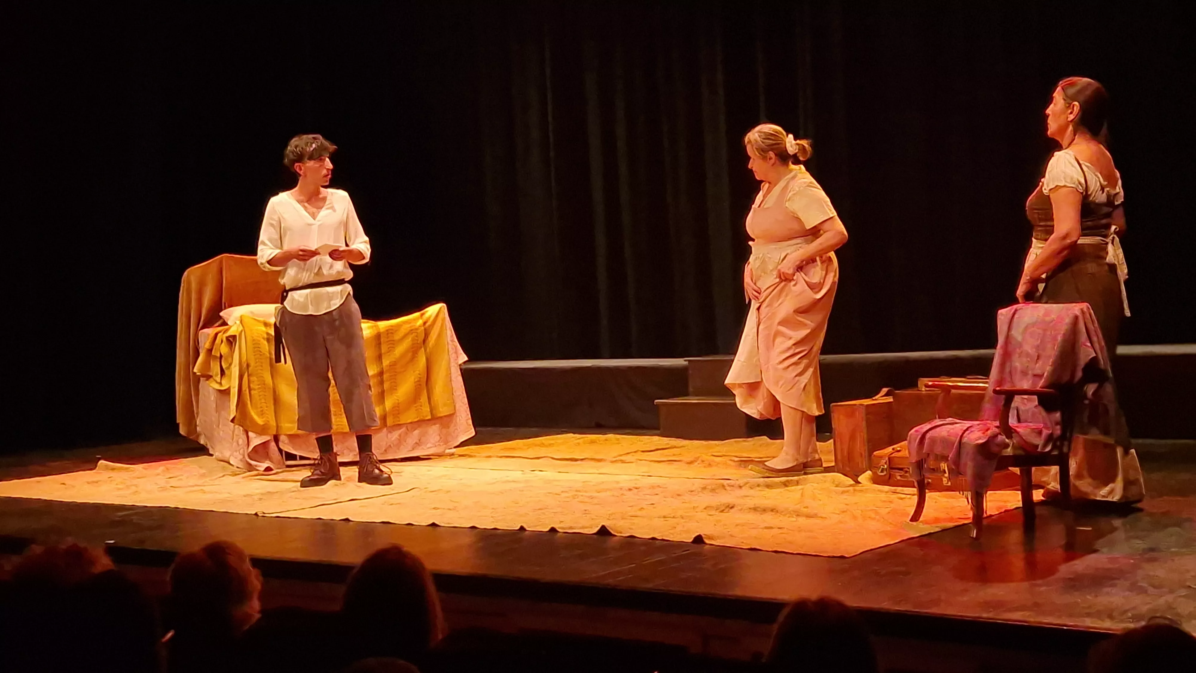 Alboroque Teatro en la Muestra Joven 2025. Foto Myriam Martínez 