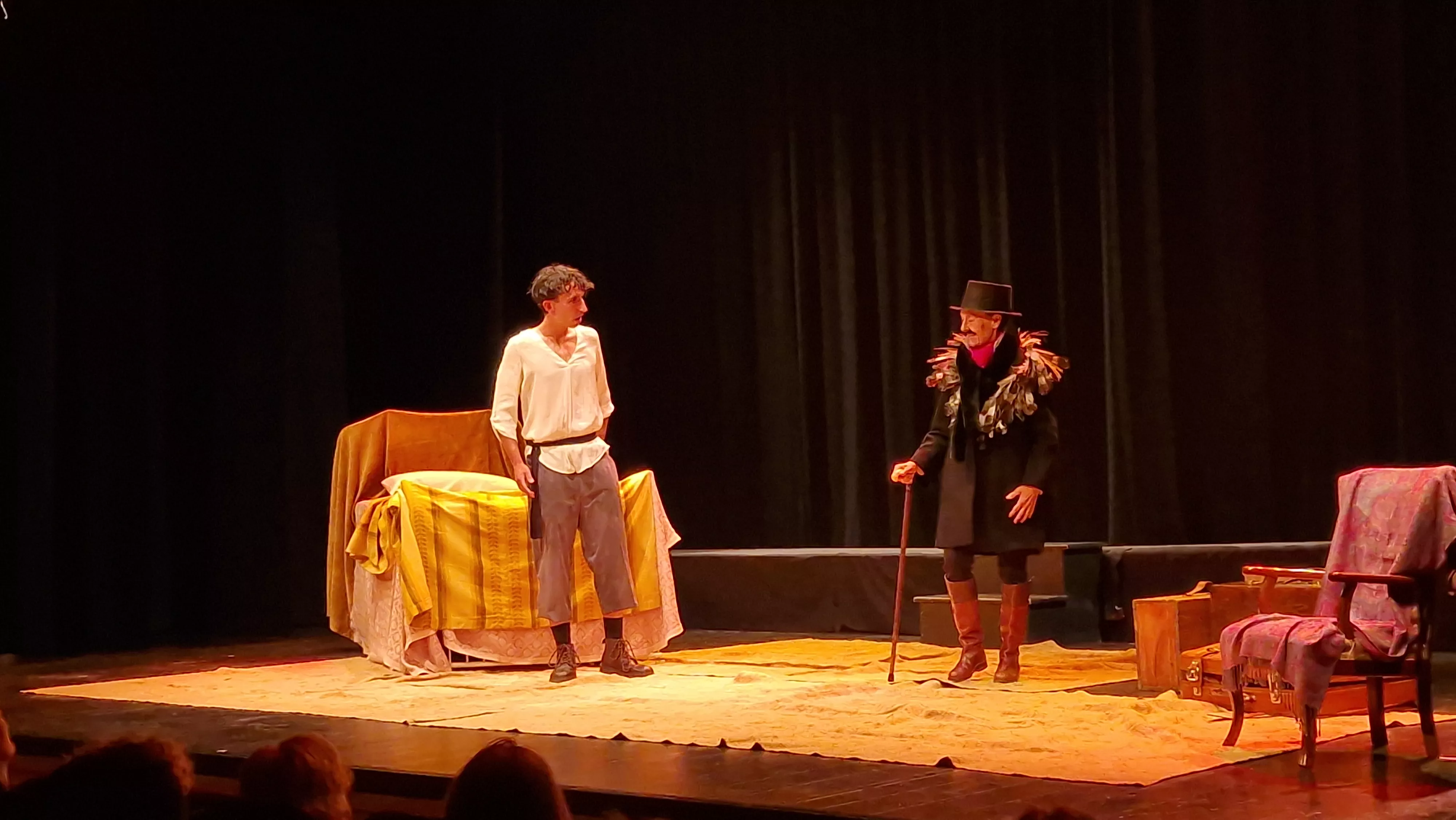 Alboroque Teatro en la Muestra Joven 2025. Foto Myriam Martínez 