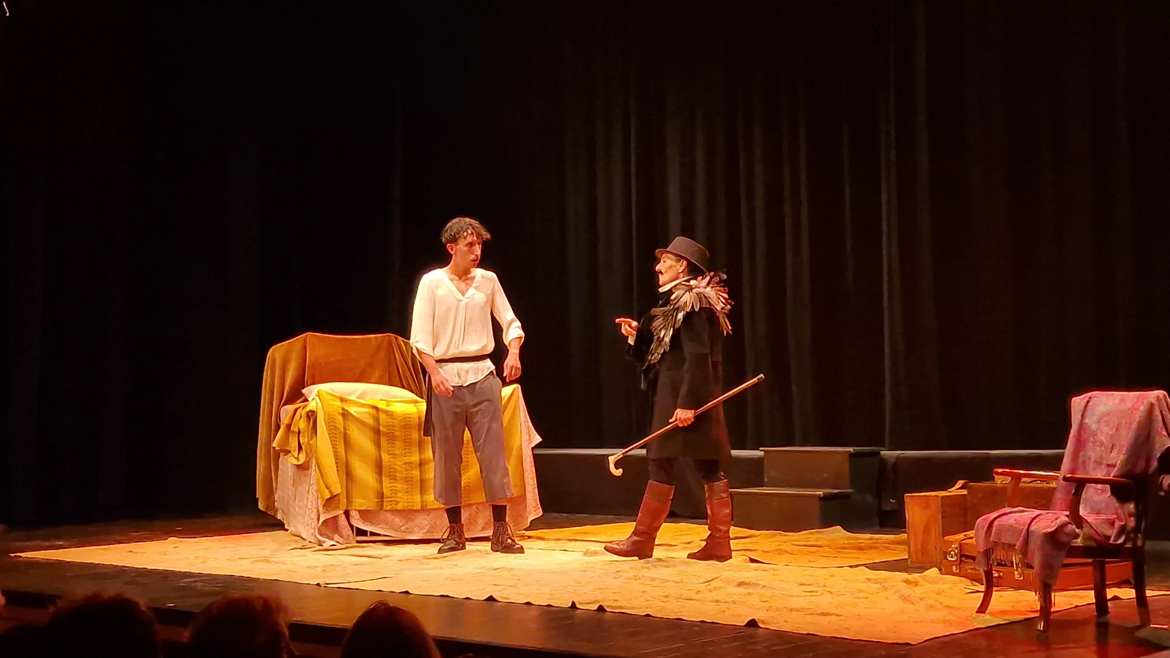 Alboroque Teatro en la Muestra Joven 2025. Foto Myriam Martínez 