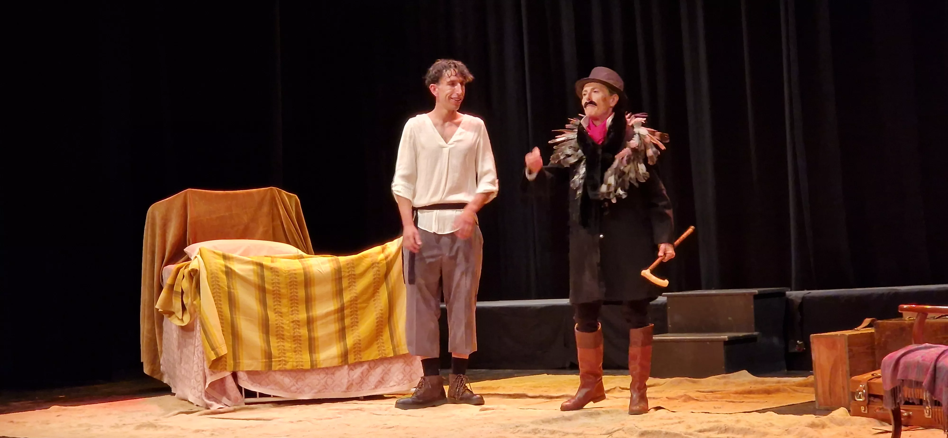 Alboroque Teatro en la Muestra Joven 2025. Foto Myriam Martínez 