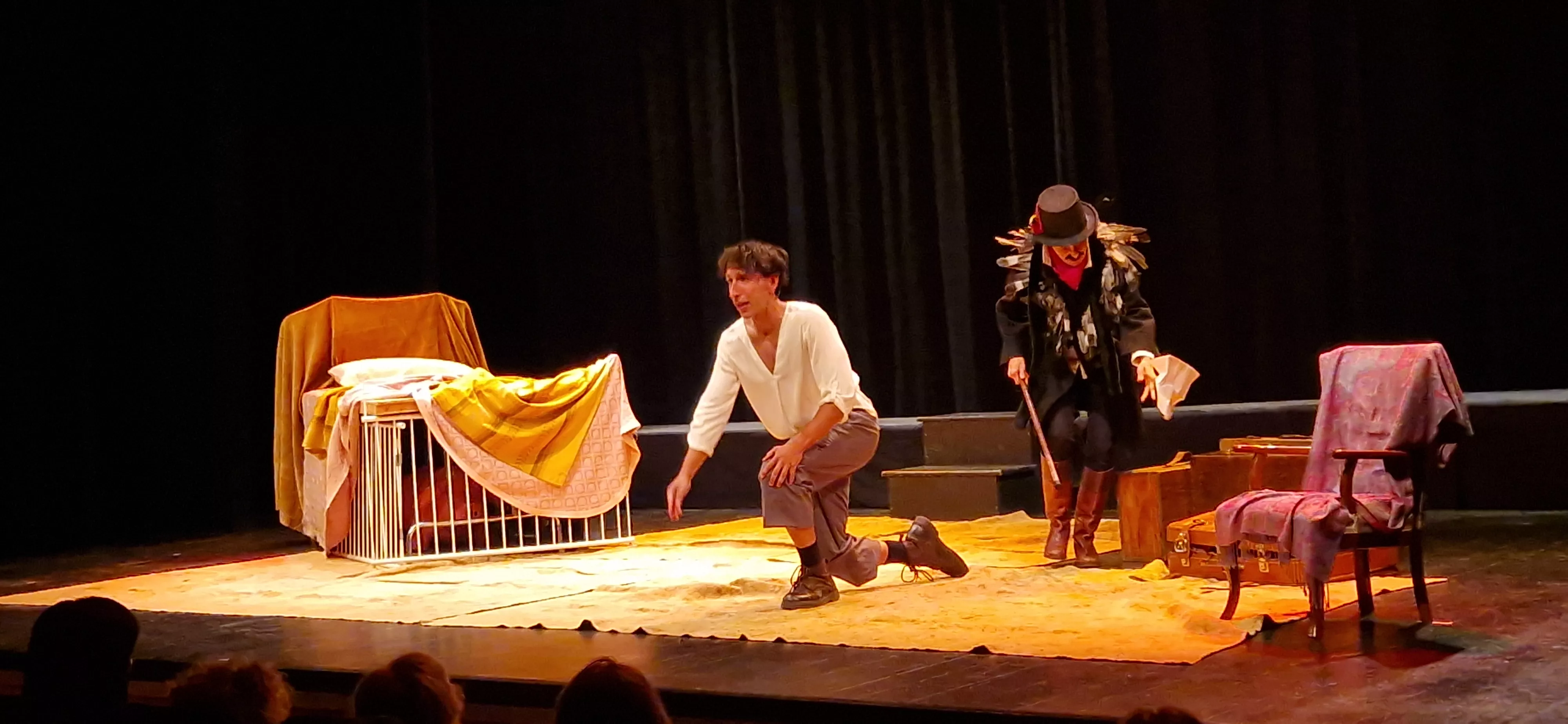 Alboroque Teatro en la Muestra Joven 2025. Foto Myriam Martínez 