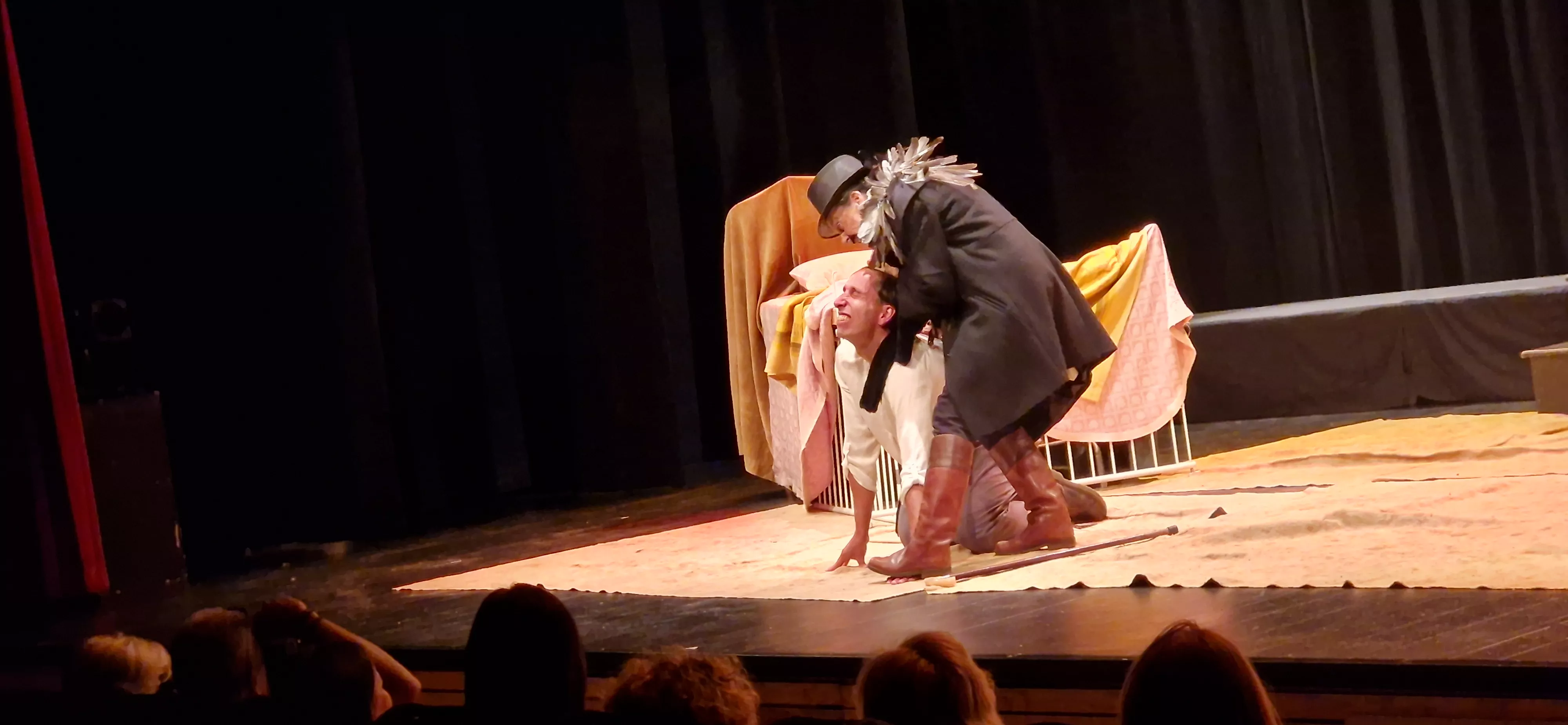 Alboroque Teatro en la Muestra Joven 2025. Foto Myriam Martínez 