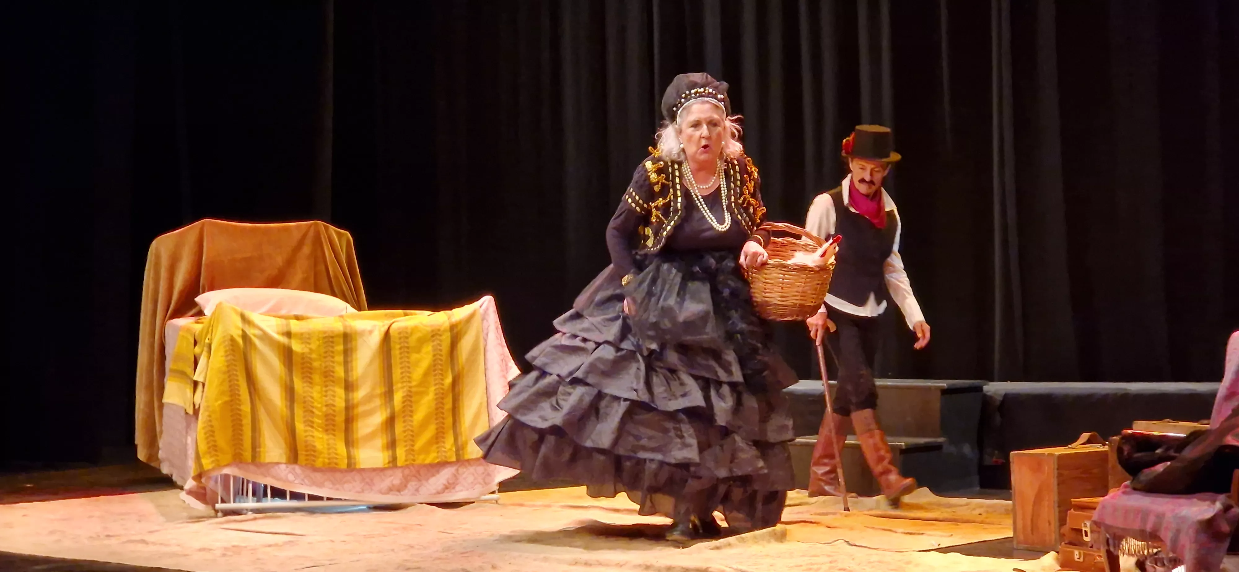 Alboroque Teatro en la Muestra Joven 2025. Foto Myriam Martínez 