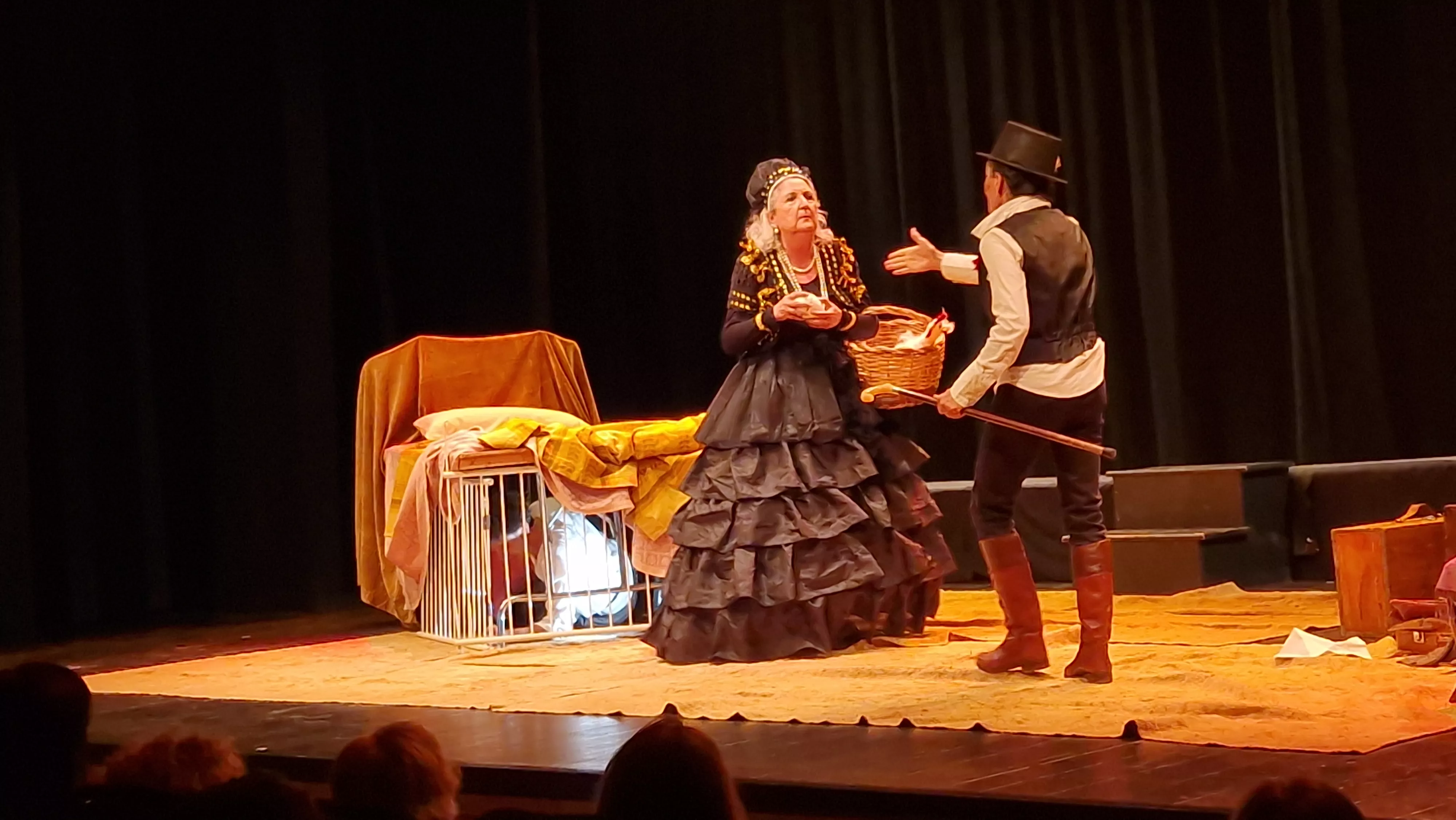 Alboroque Teatro en la Muestra Joven 2025. Foto Myriam Martínez 