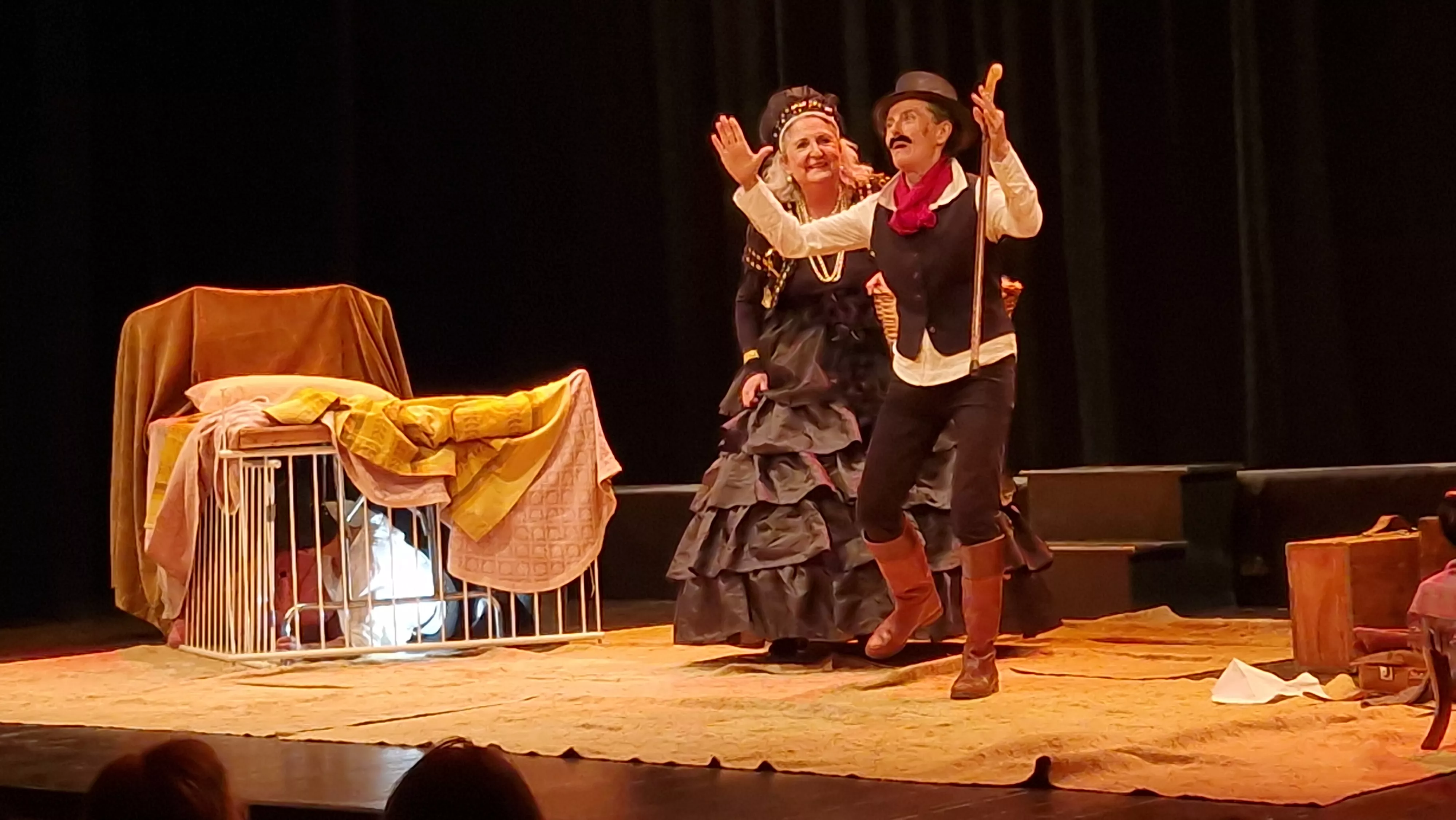 Alboroque Teatro en la Muestra Joven 2025. Foto Myriam Martínez 