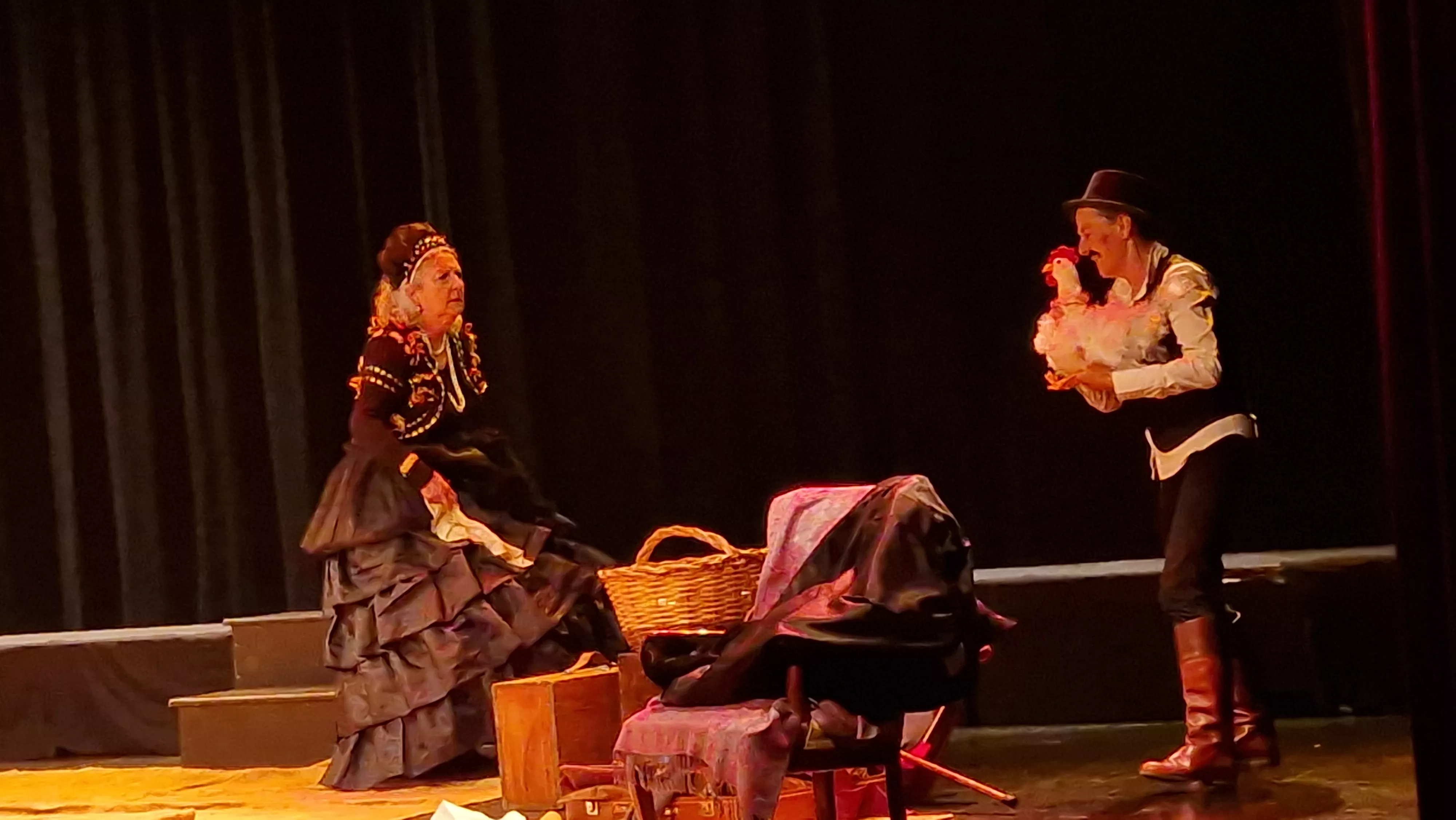 Alboroque Teatro en la Muestra Joven 2025. Foto Myriam Martínez 