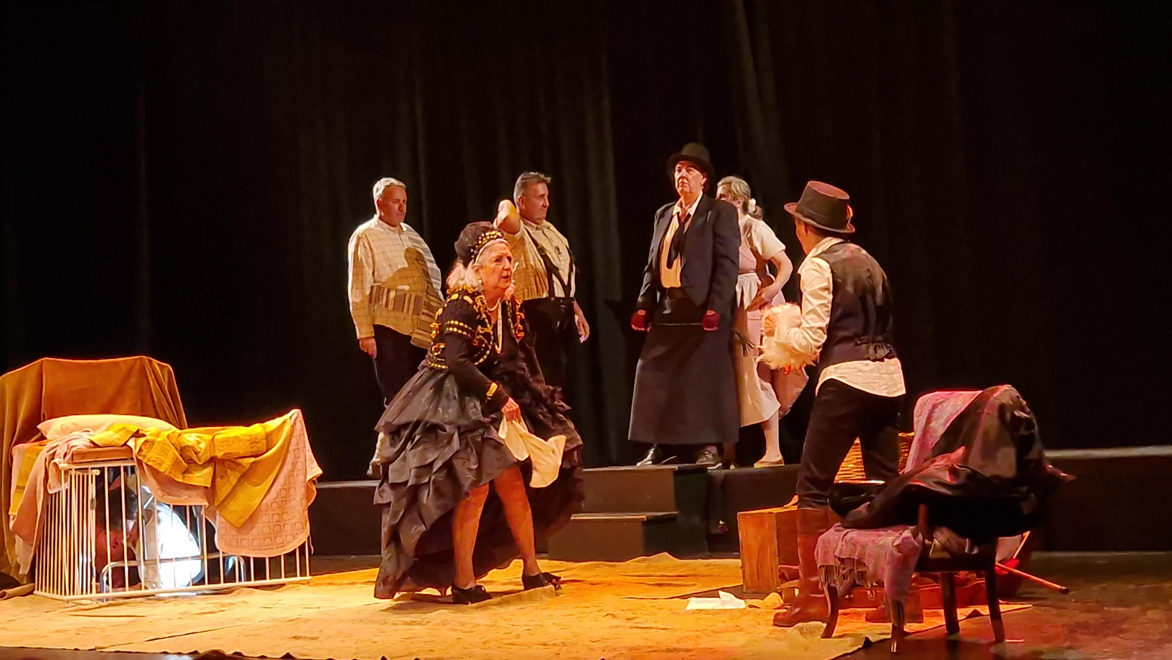 Alboroque Teatro en la Muestra Joven 2025. Foto Myriam Martínez 