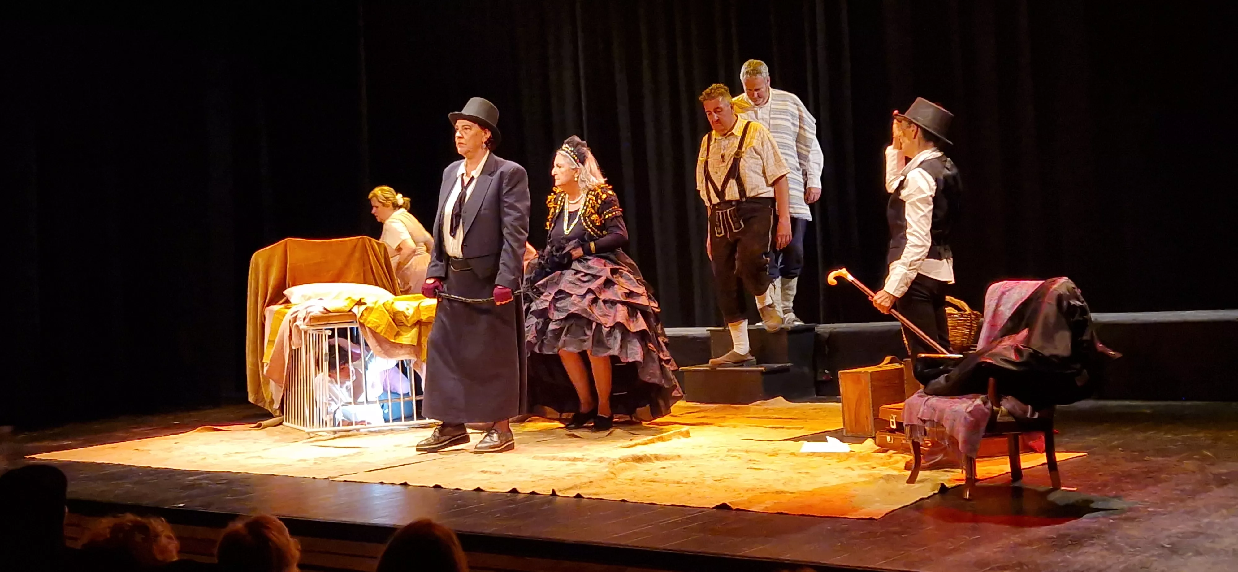 Alboroque Teatro en la Muestra Joven 2025. Foto Myriam Martínez 