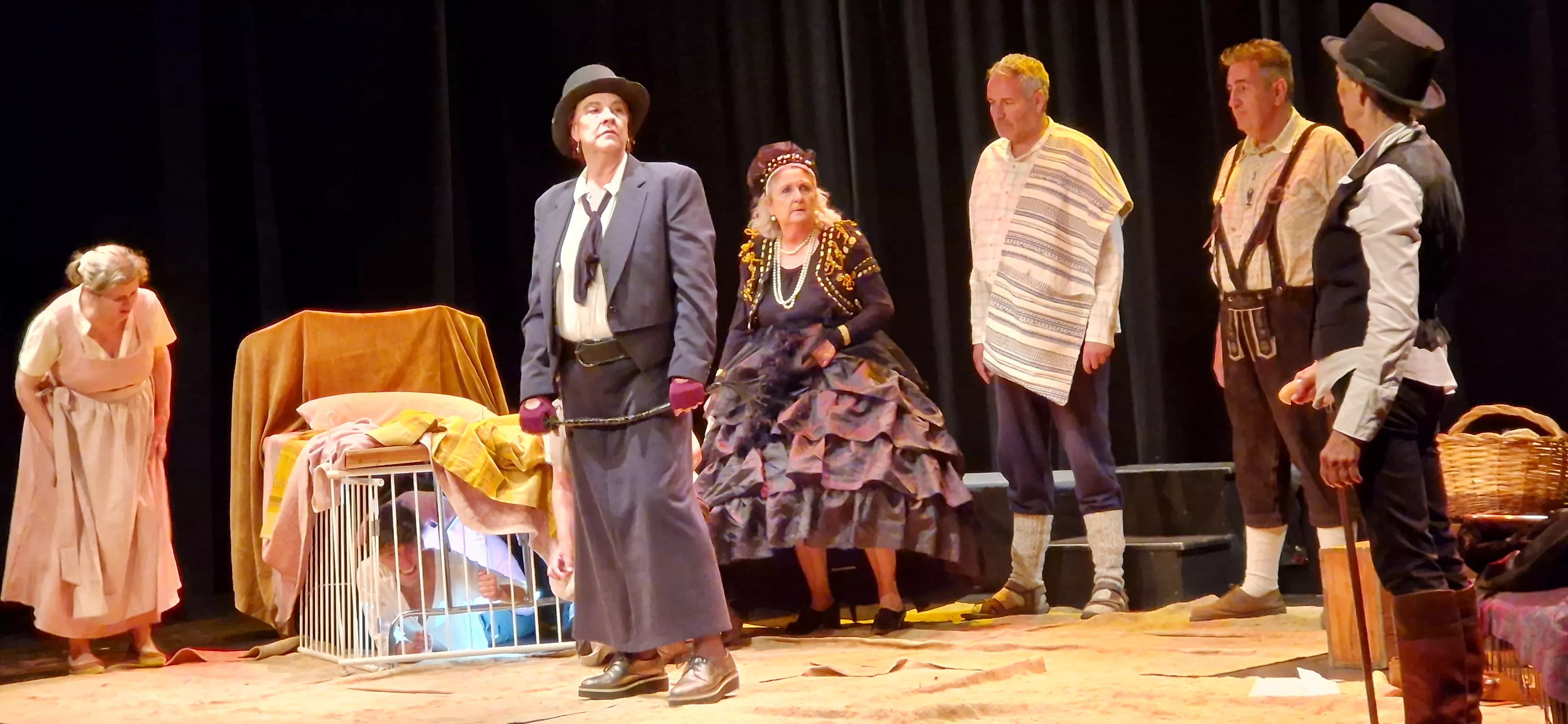 Alboroque Teatro en la Muestra Joven 2025. Foto Myriam Martínez 