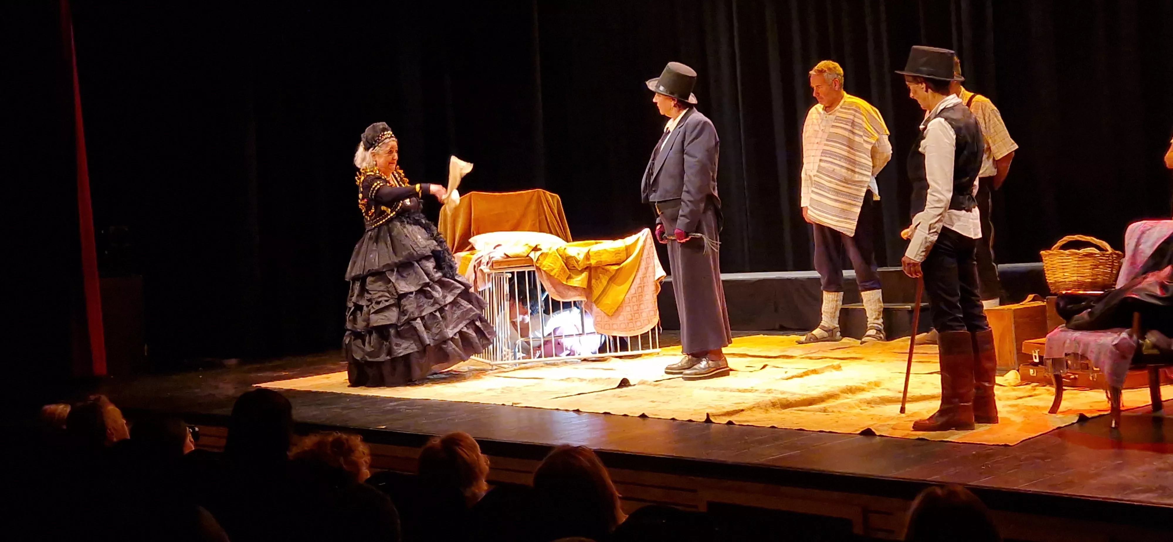 Alboroque Teatro en la Muestra Joven 2025. Foto Myriam Martínez 